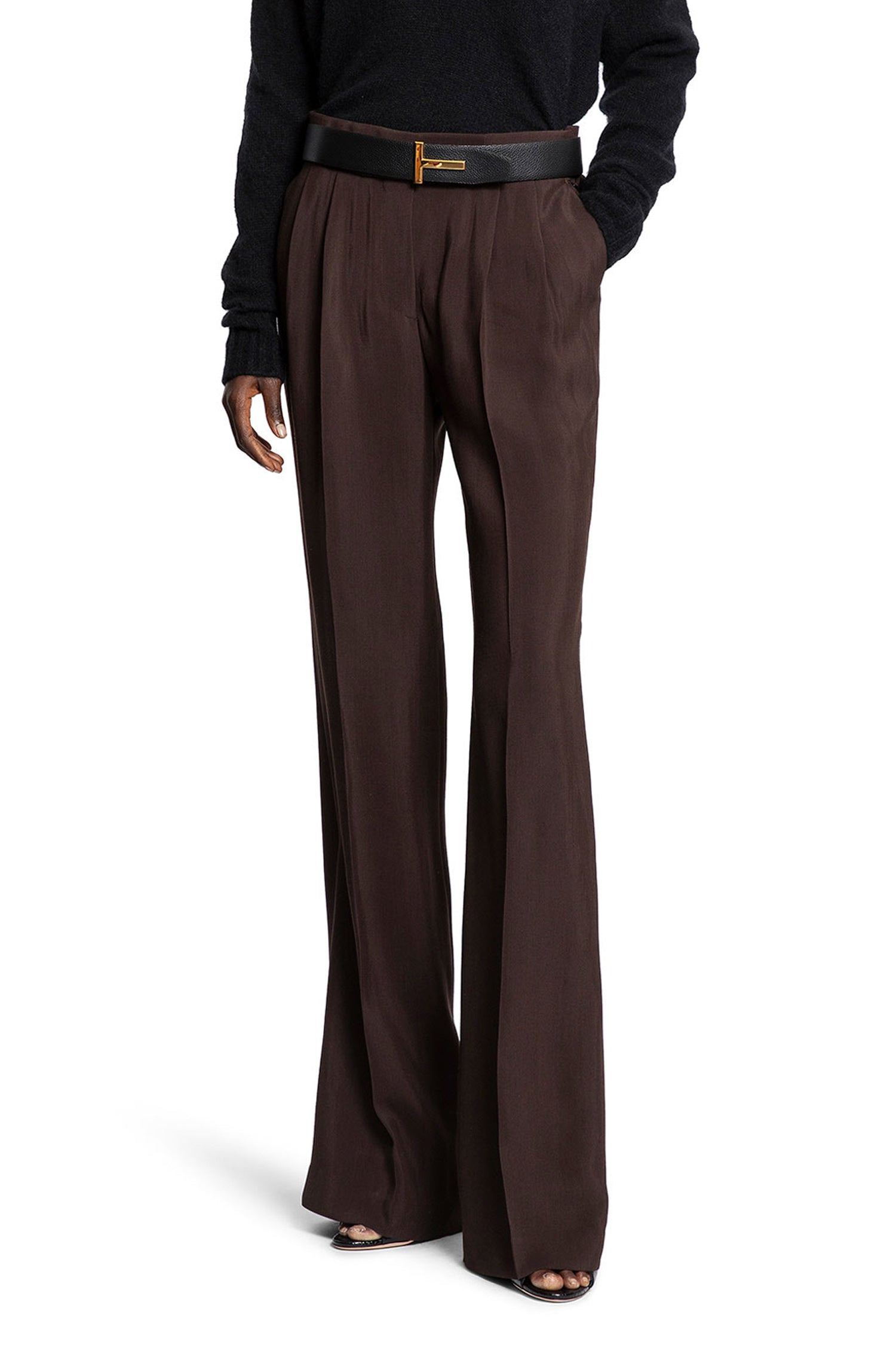 Tailored-Double-Pleat-Wide-Leg-Pants - 5