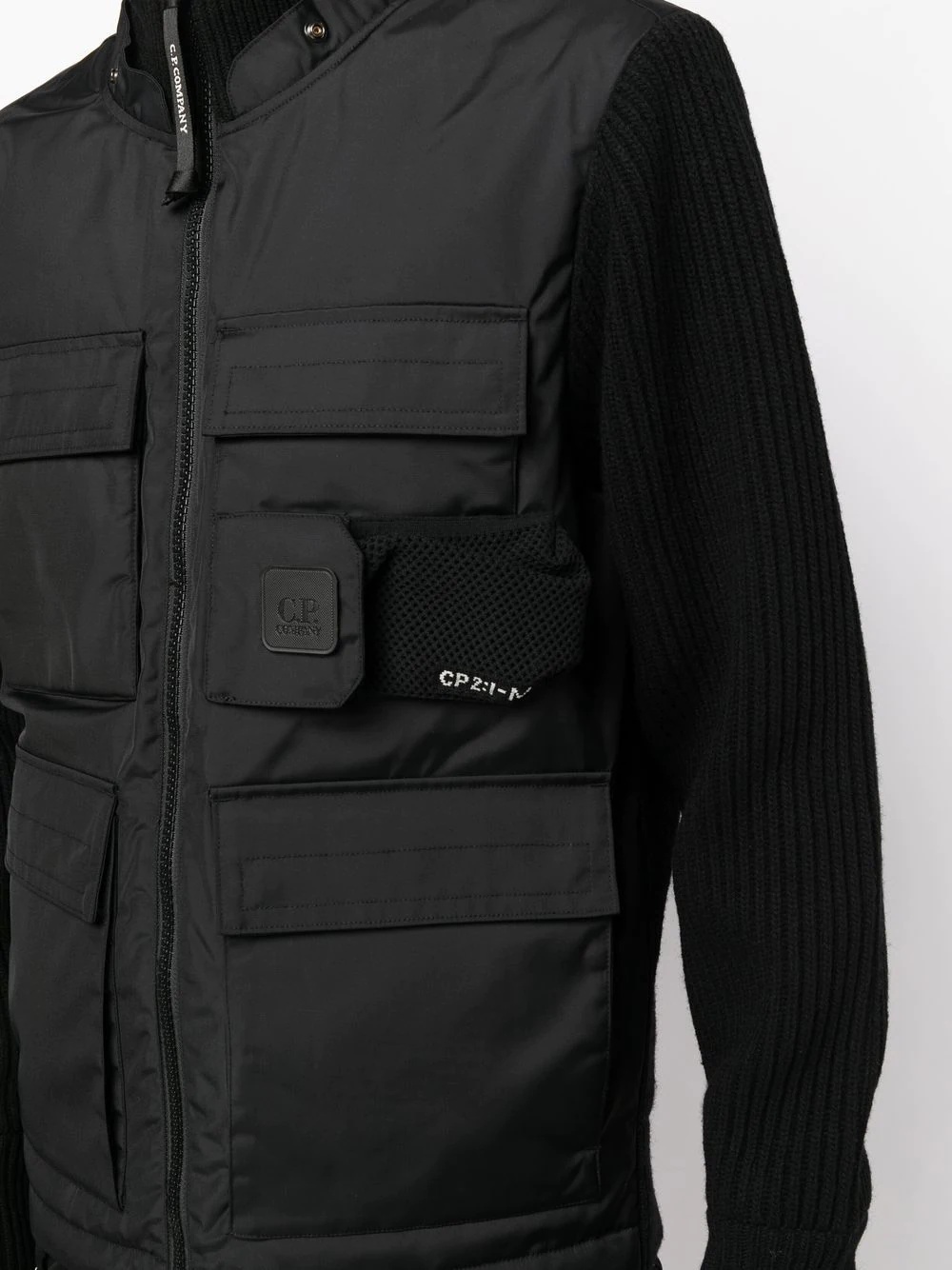 hybrid cargo-pocket jacket - 5