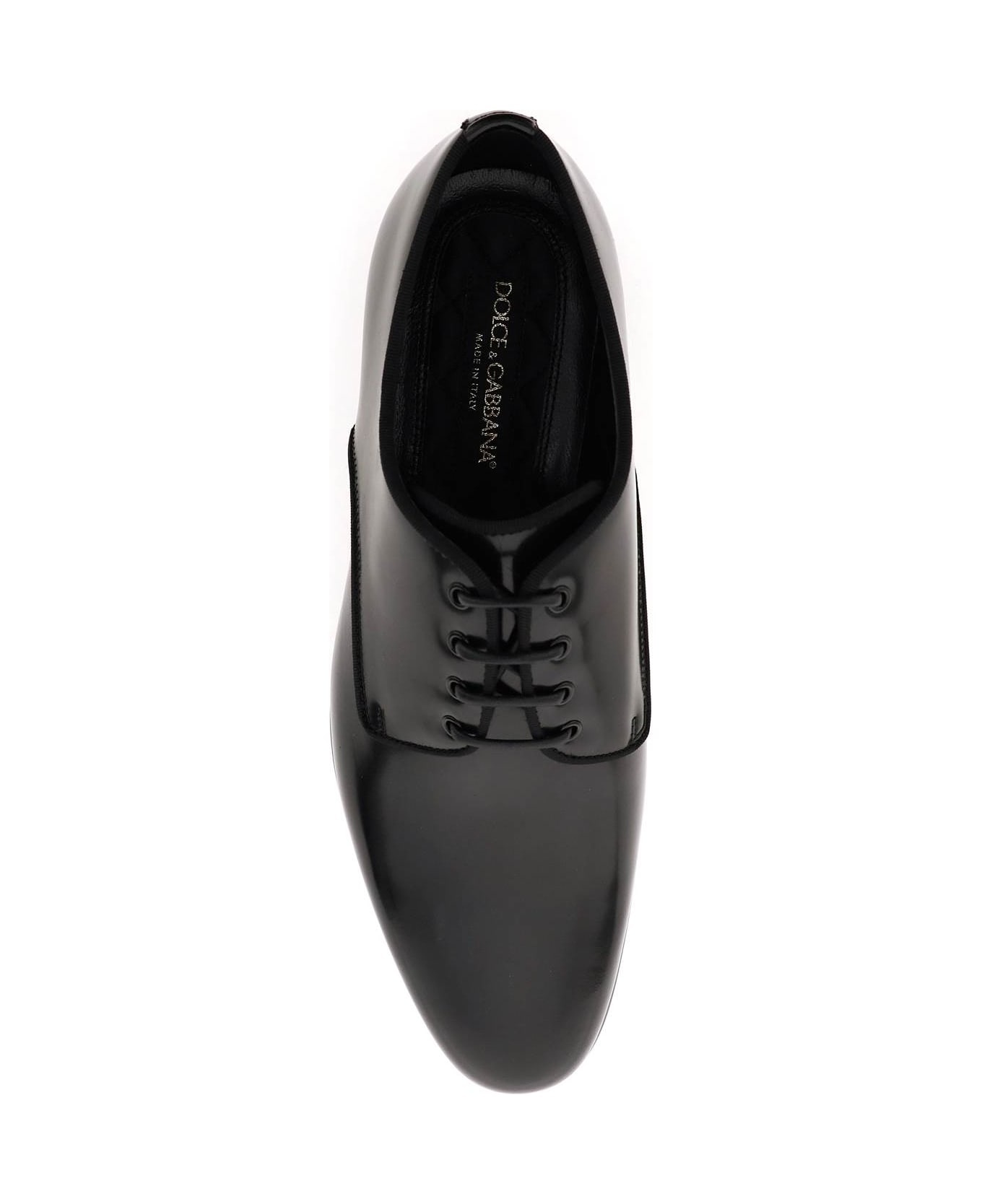 Raffaello Brushed Leather Derby Shoes - 2