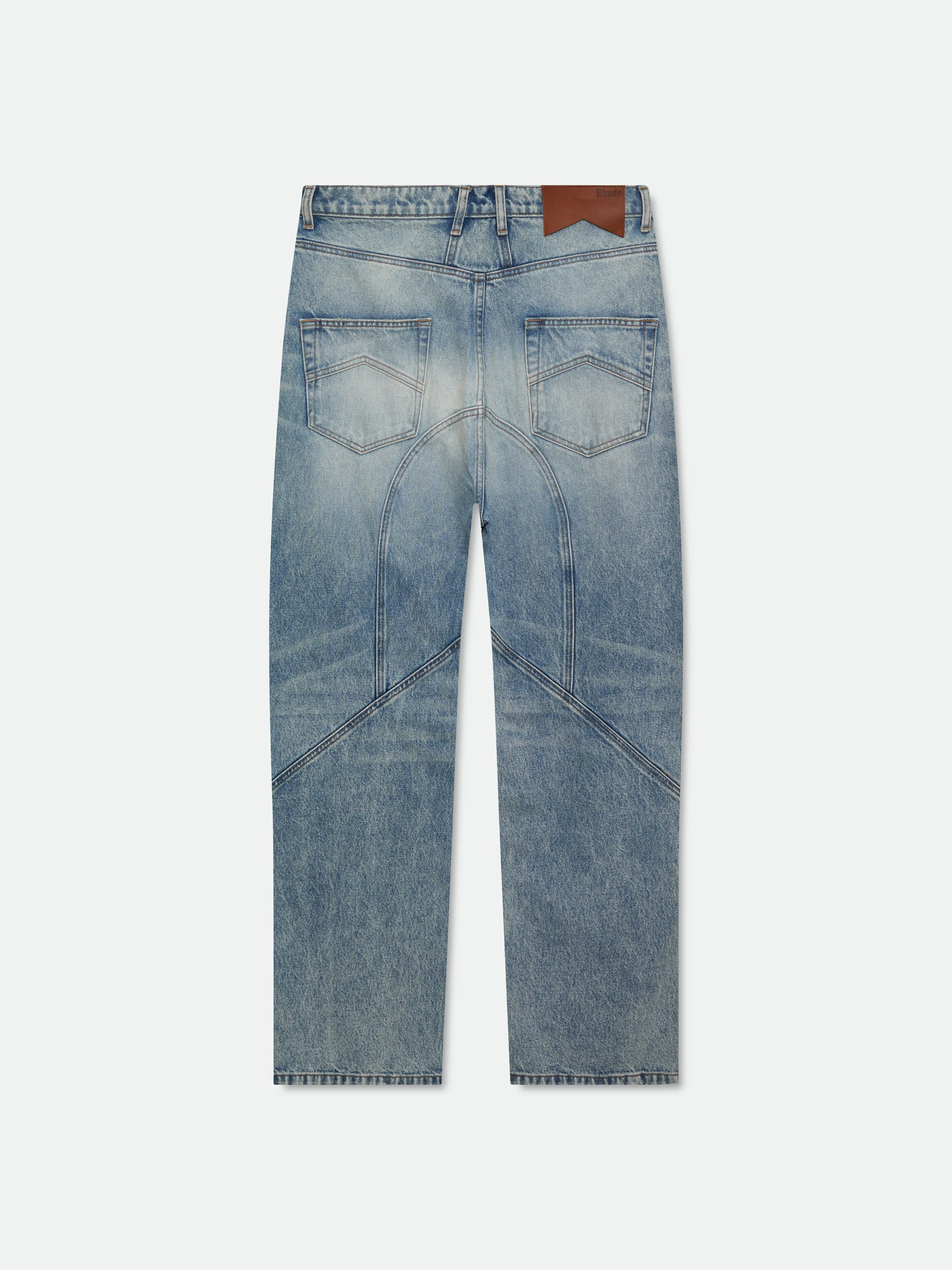 MOTO WIDE LEG DENIM - 4