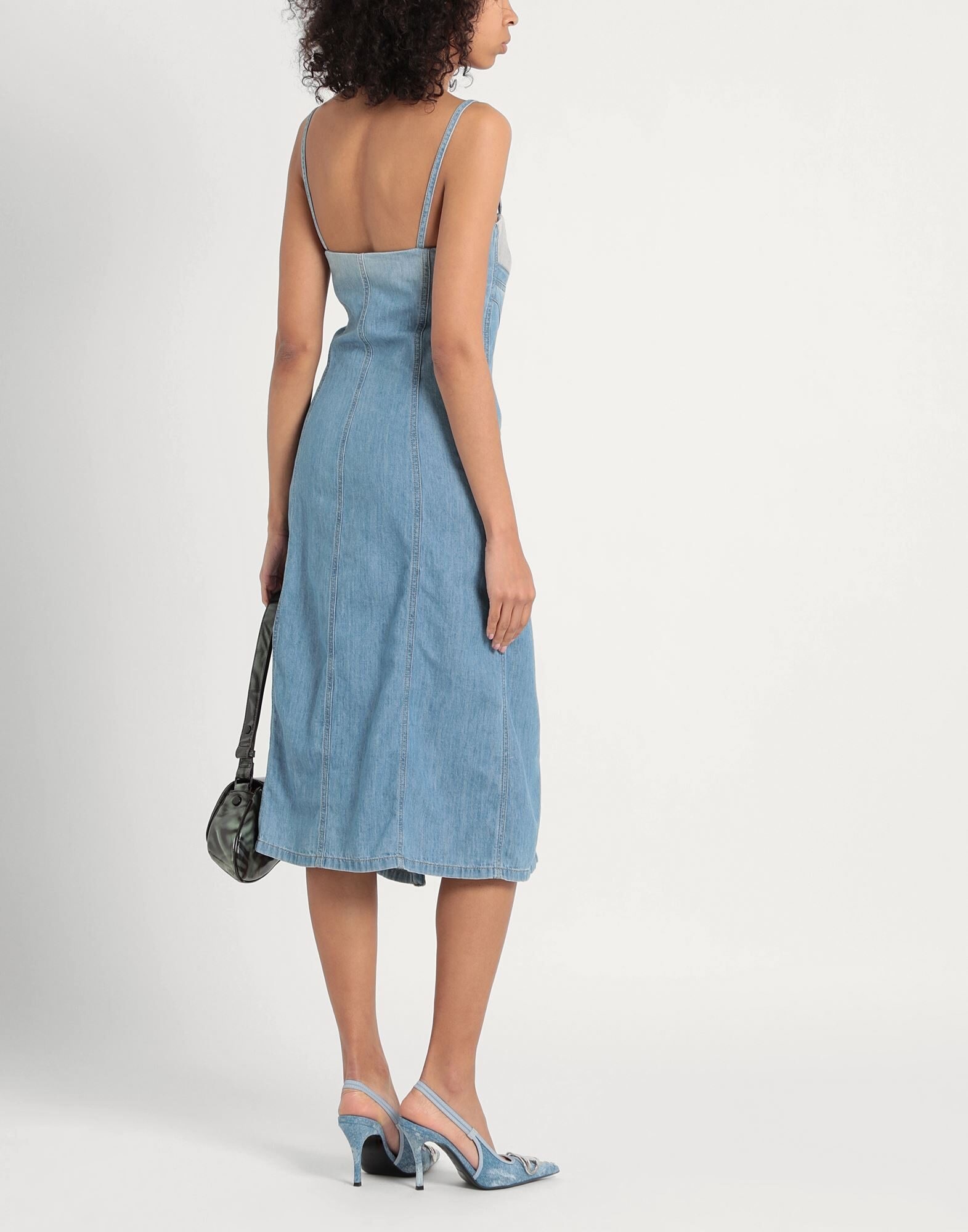 Blue Women's Denim Dress - 3