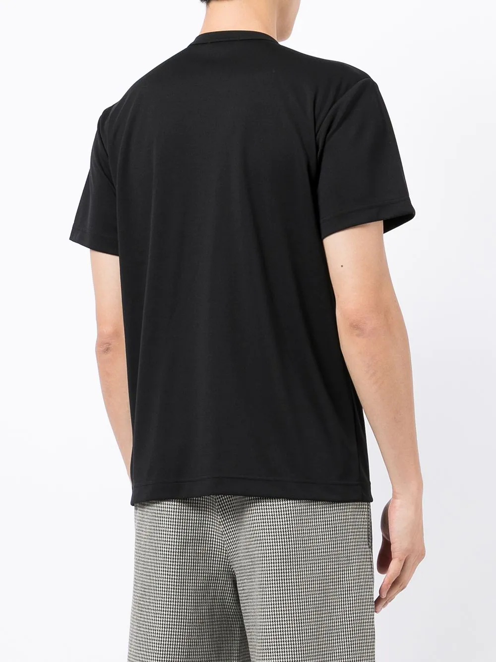 draped chain-trim T-shirt - 4