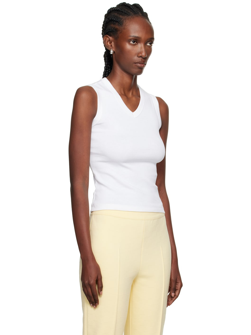 White Jill Tank Top - 2