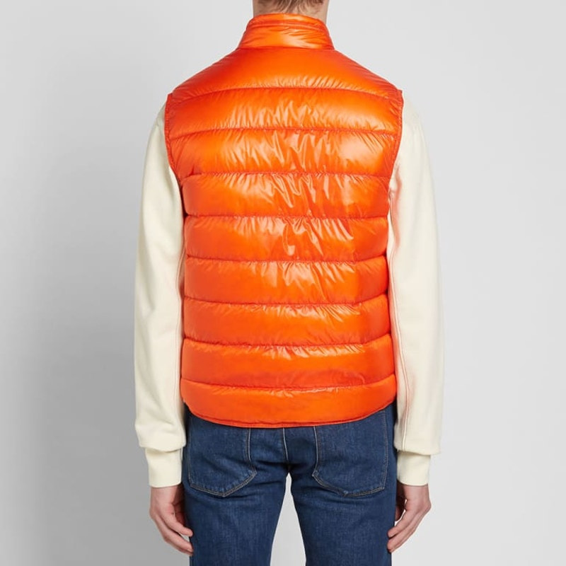 Moncler Gui Down Vest - Orange 2 M - 13