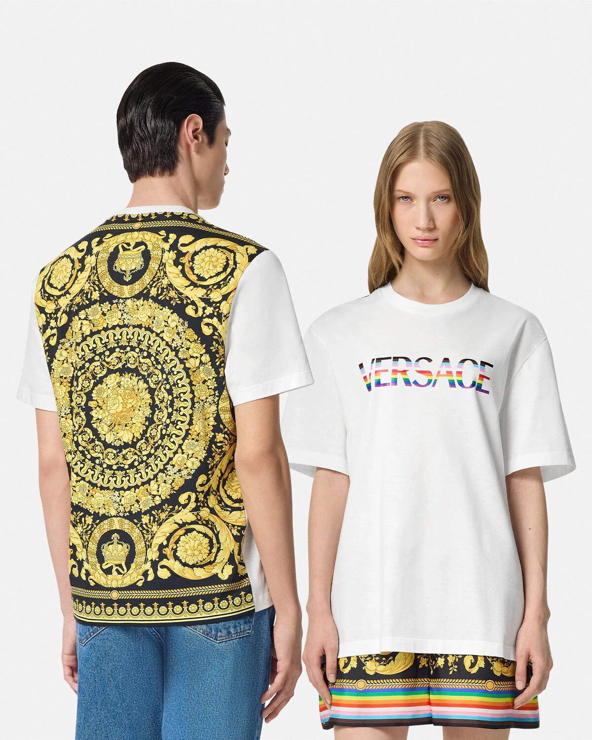 Pride Barocco Logo T-Shirt - 4