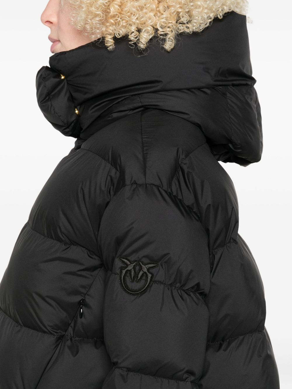 quilted high-neck jacket - 5