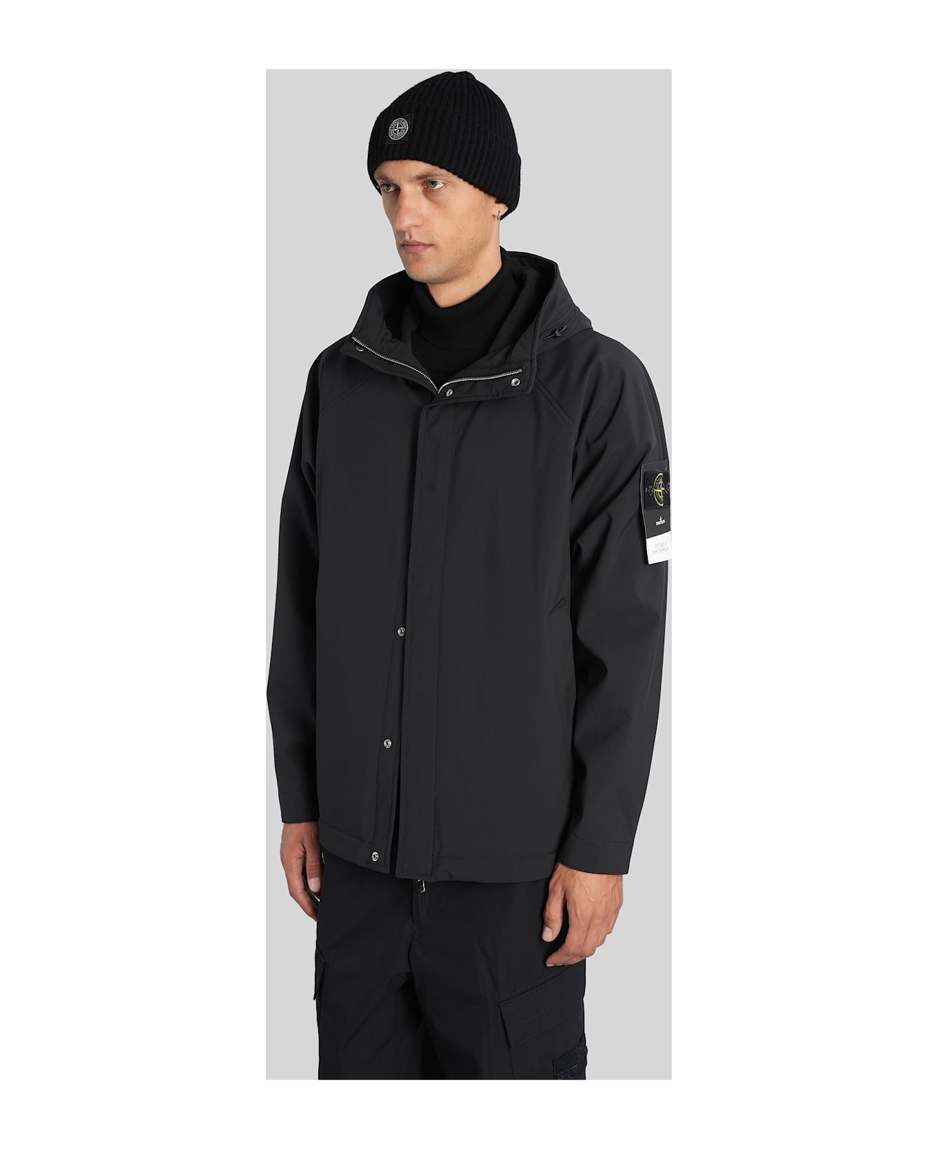 Casual Jacket In Black Polyester - 4