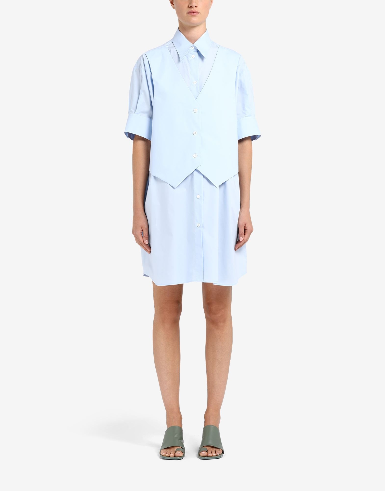 Waistcoat shirt-dress - 2