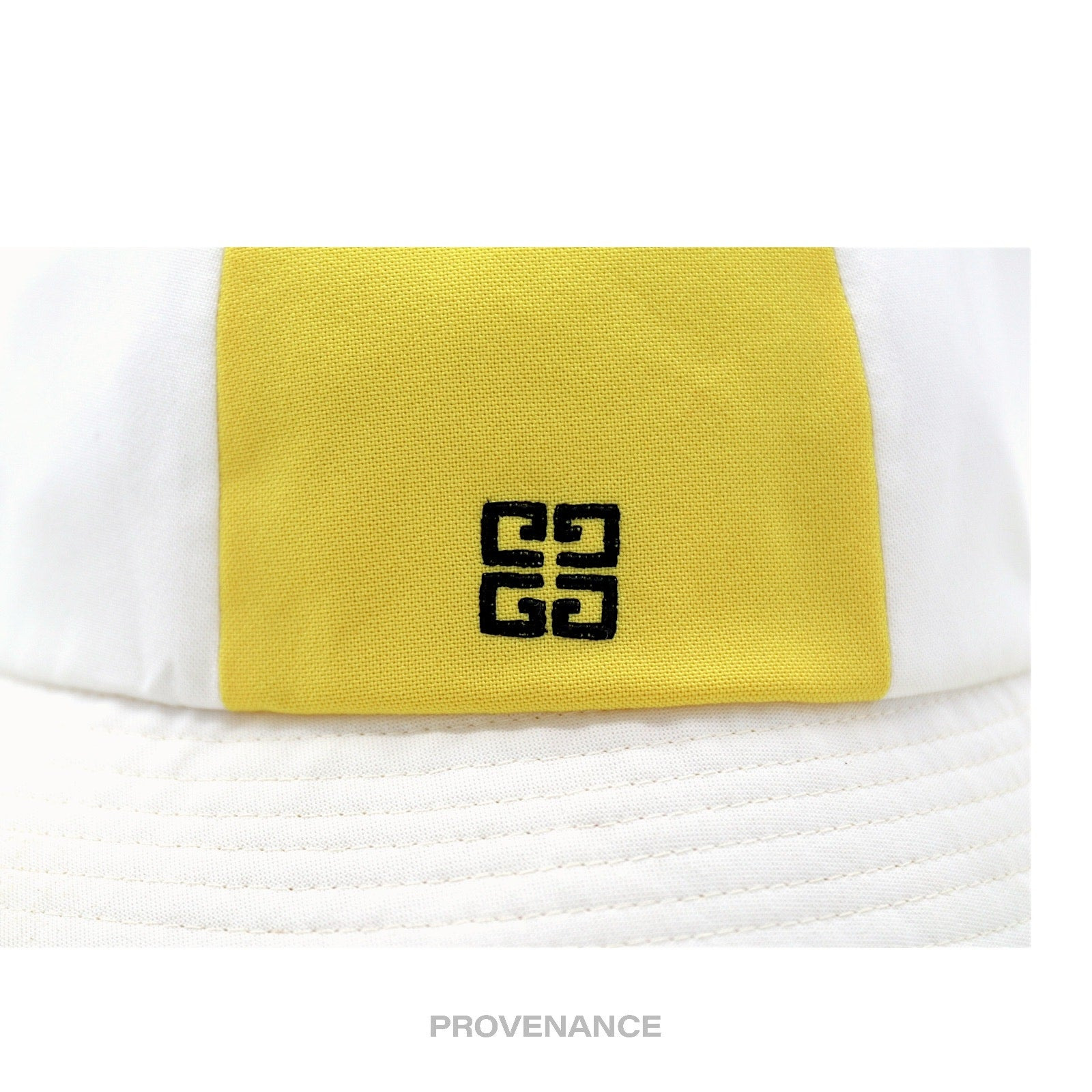Givenchy 4G Bucket Hat - Yellow White Patchwork - 5