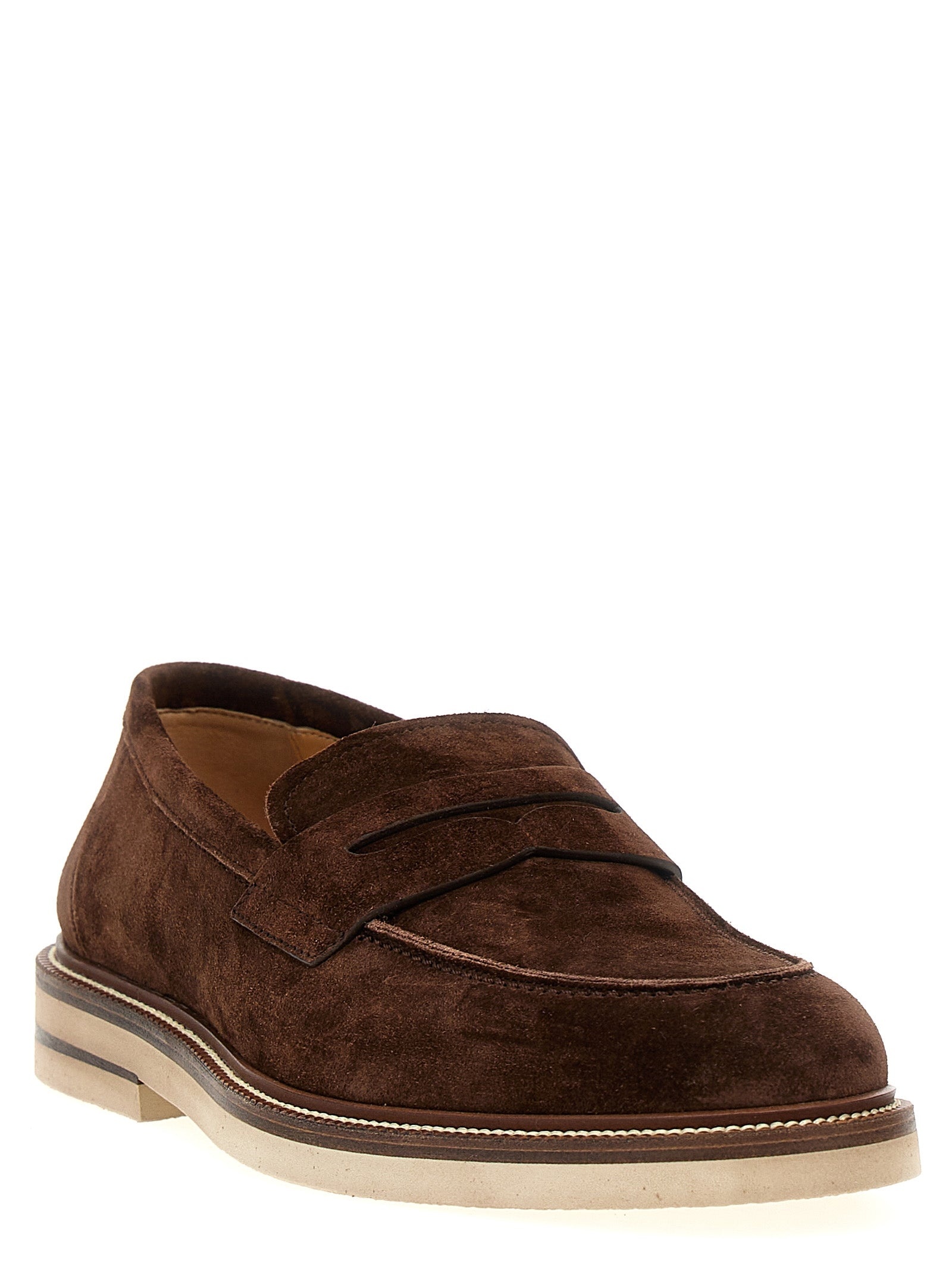 Brunello Cucinelli Suede Loafers - 2