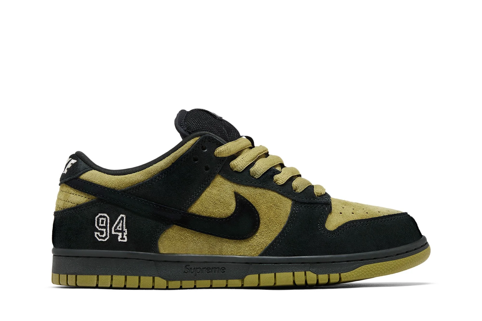 Supreme x Nike Dunk Low SB 'Camper Green' - 1
