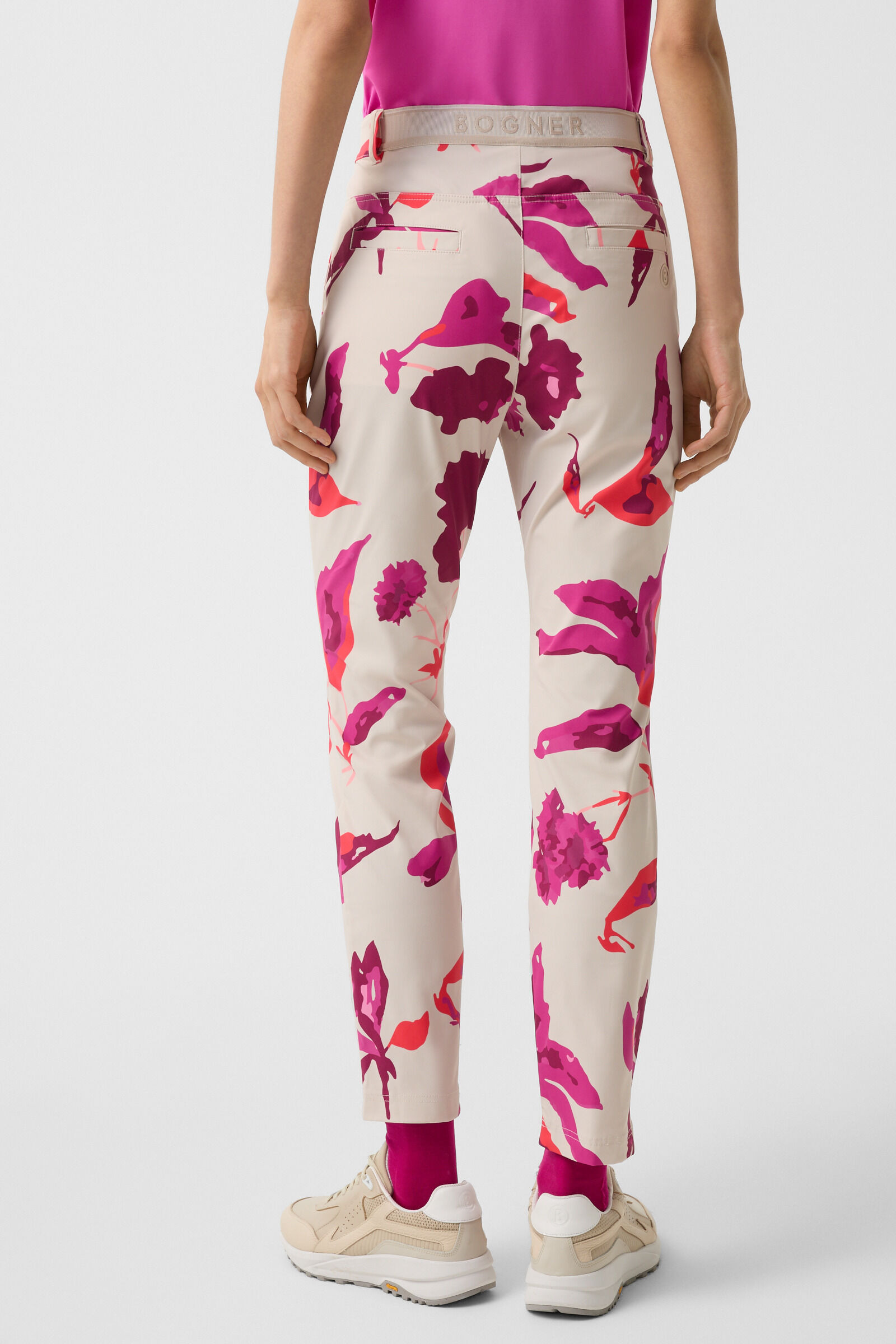 Nessi functional pants in Beige/Pink - 3