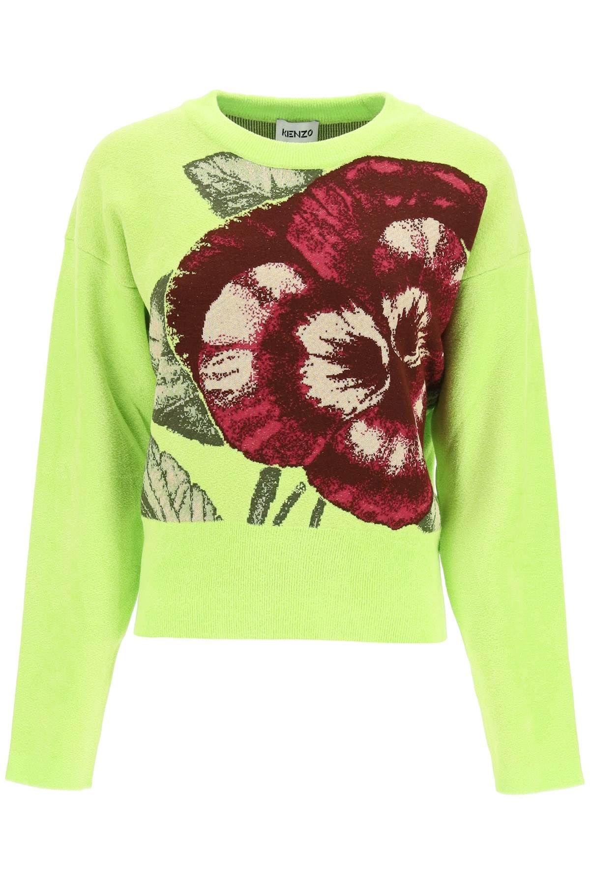 PANSY JACQUARD SWEATER - 1