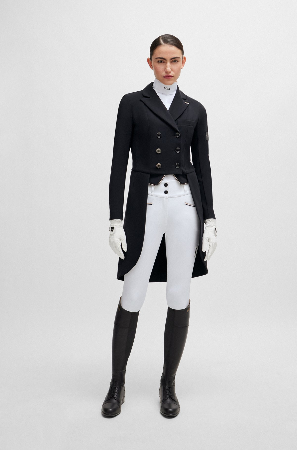 EQUESTRIAN SHOW TOP IN SUPER-STRETCH FABRIC - 2