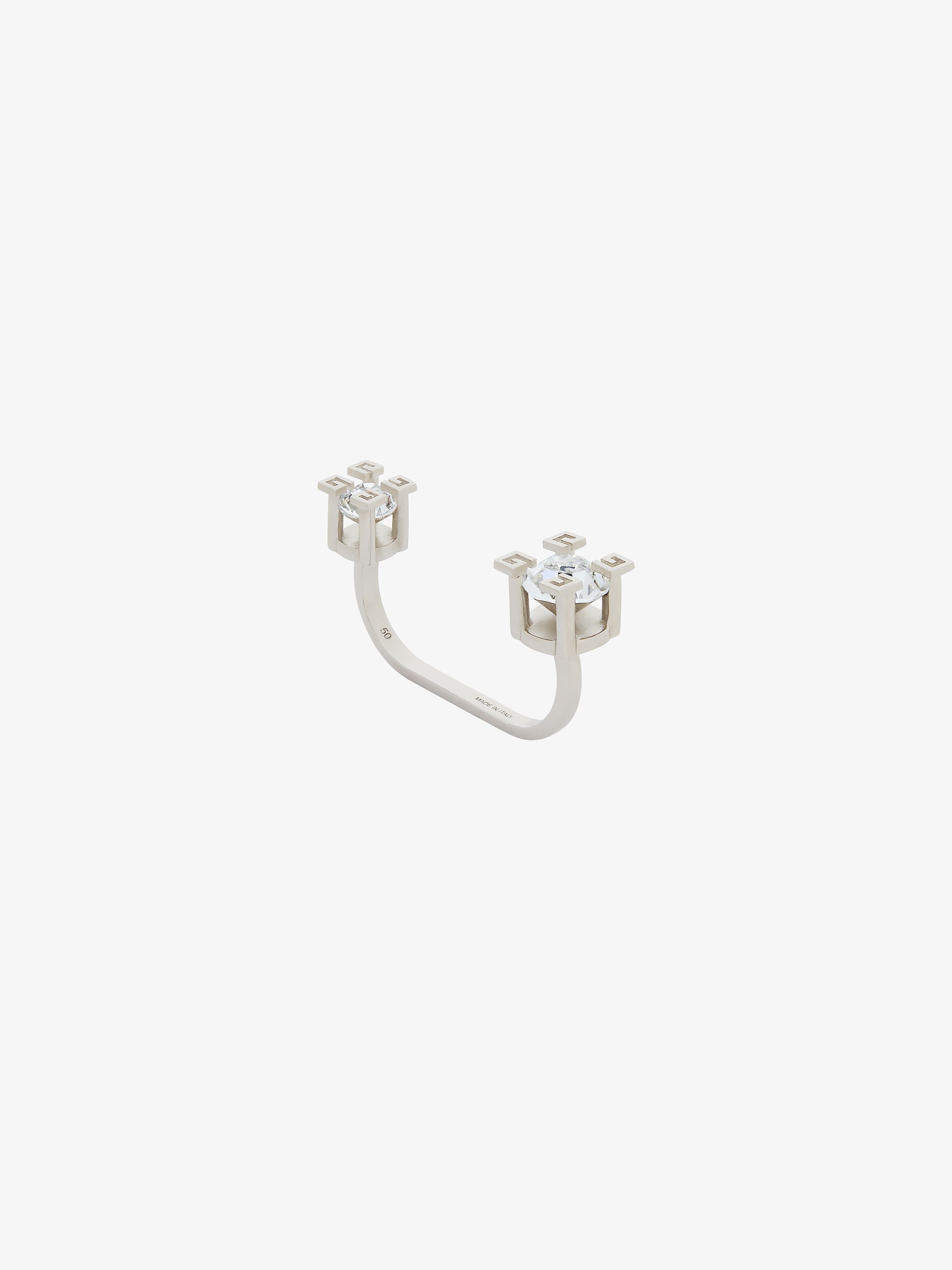 4G CLAW DOUBLE FINGER RING - 4