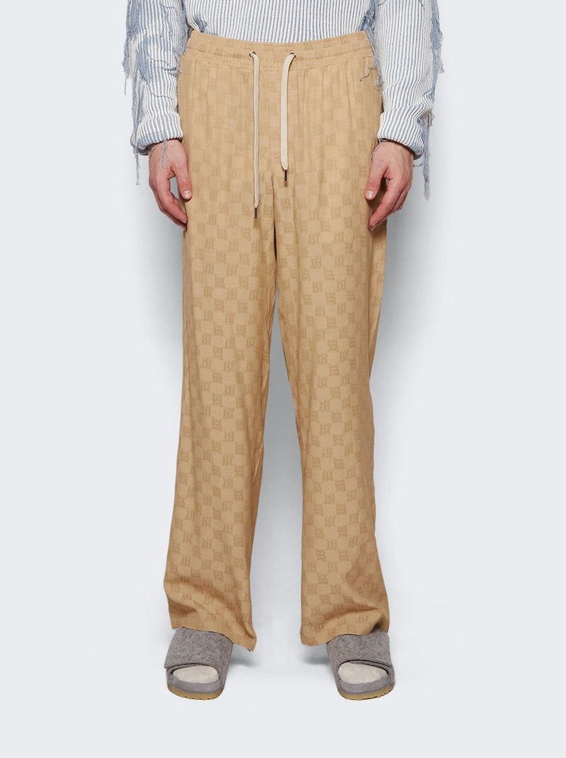 Resort Monogram Relaxed Trousers Beige 3