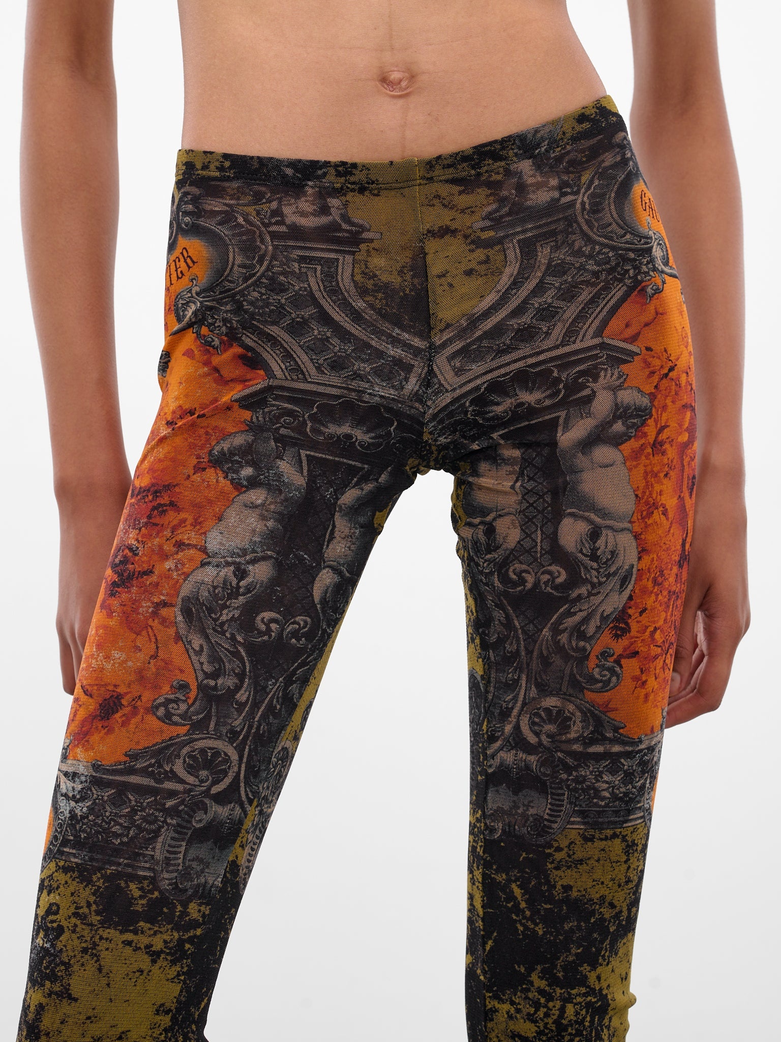 The "Médaillon" Graphic Leggings - 4
