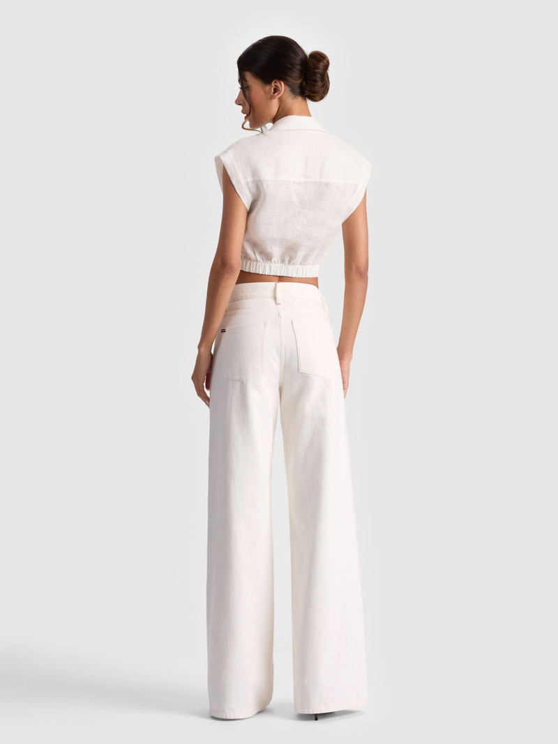 Alice + Olivia MILA CROPPED TOP outlook