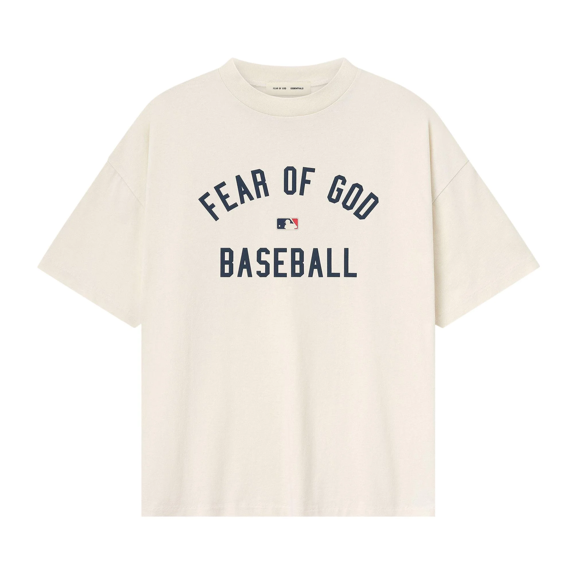 Fear of God Essentials MLB 90s Tee 'Cream White' - 1