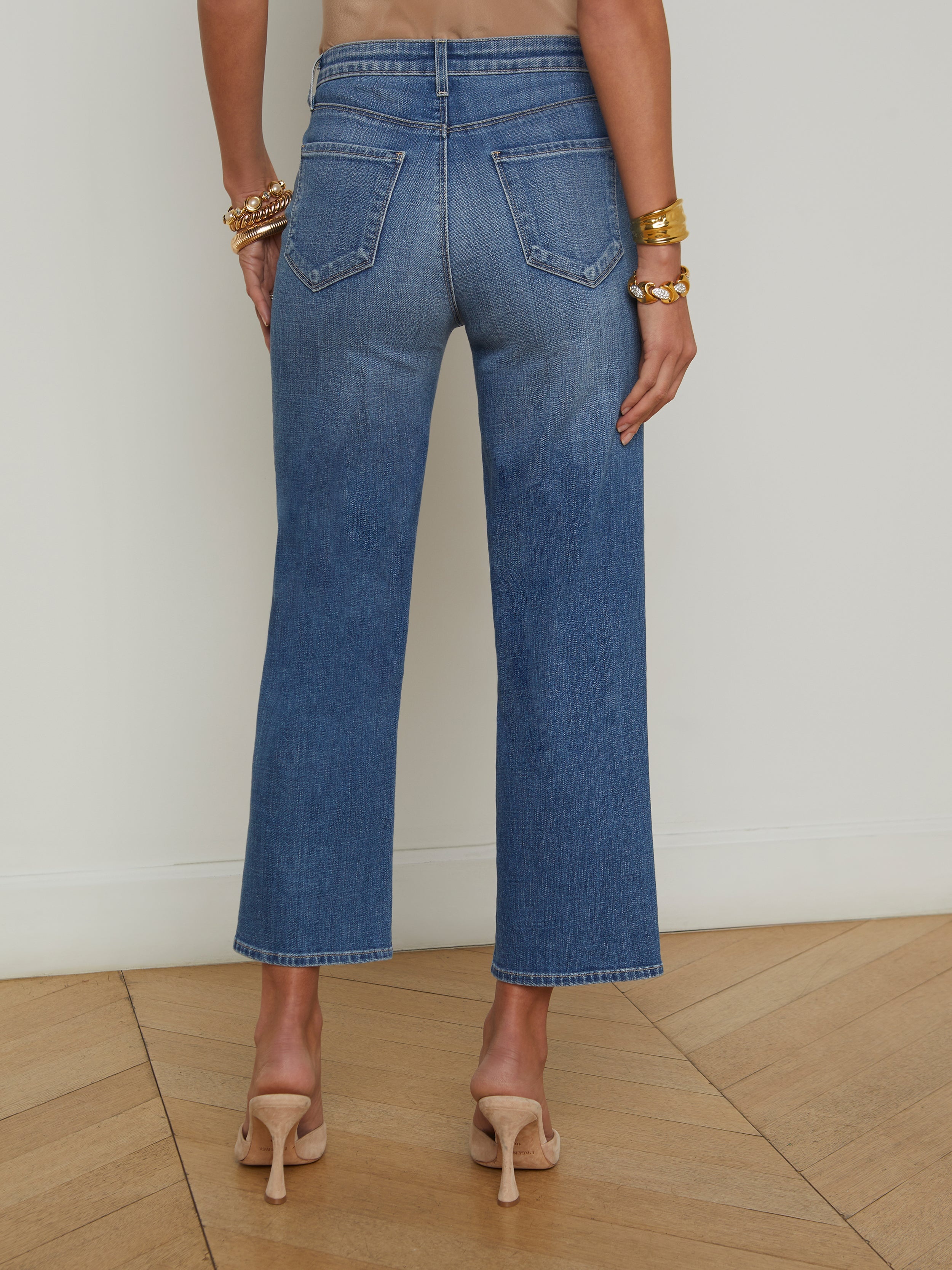 June Cropped Stovepipe Jean - 5
