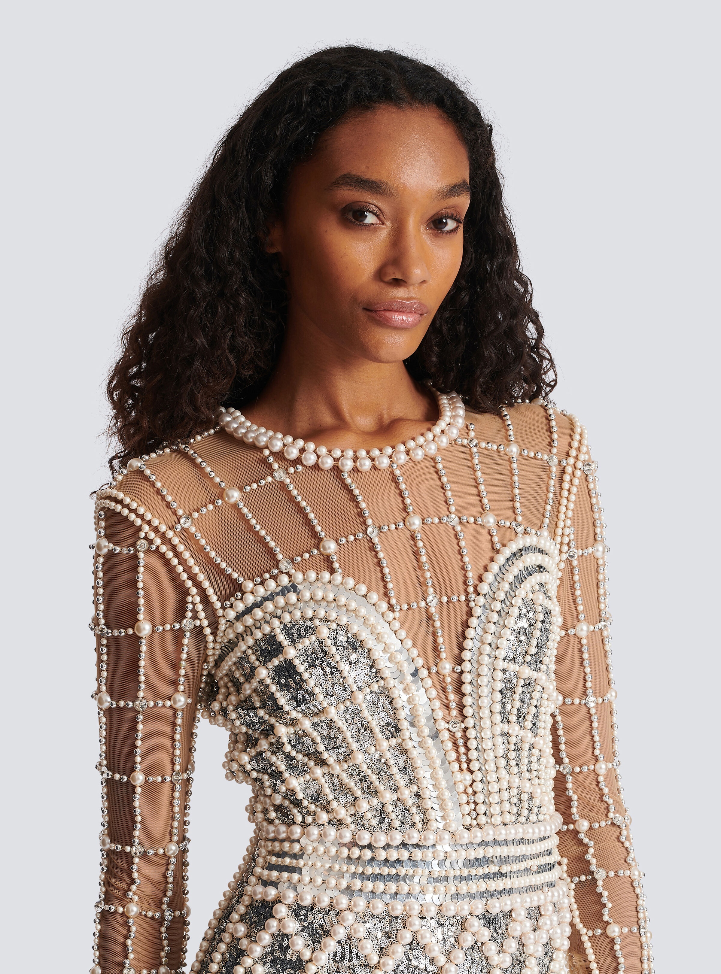 Short beaded dress - 7