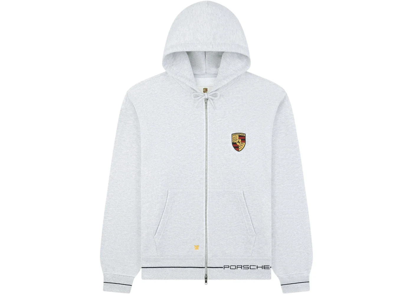 Aime Leon Dore x Porsche Full-Zip Hoodie Grey - 1