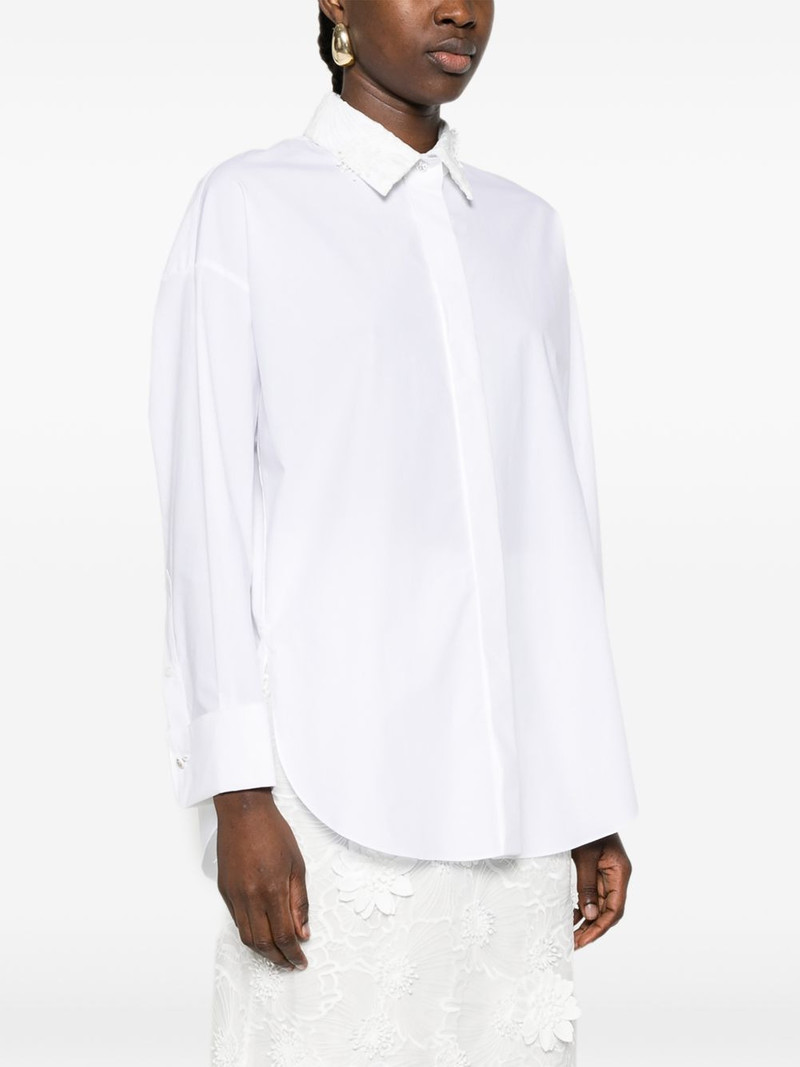Power lace-collar shirt 3