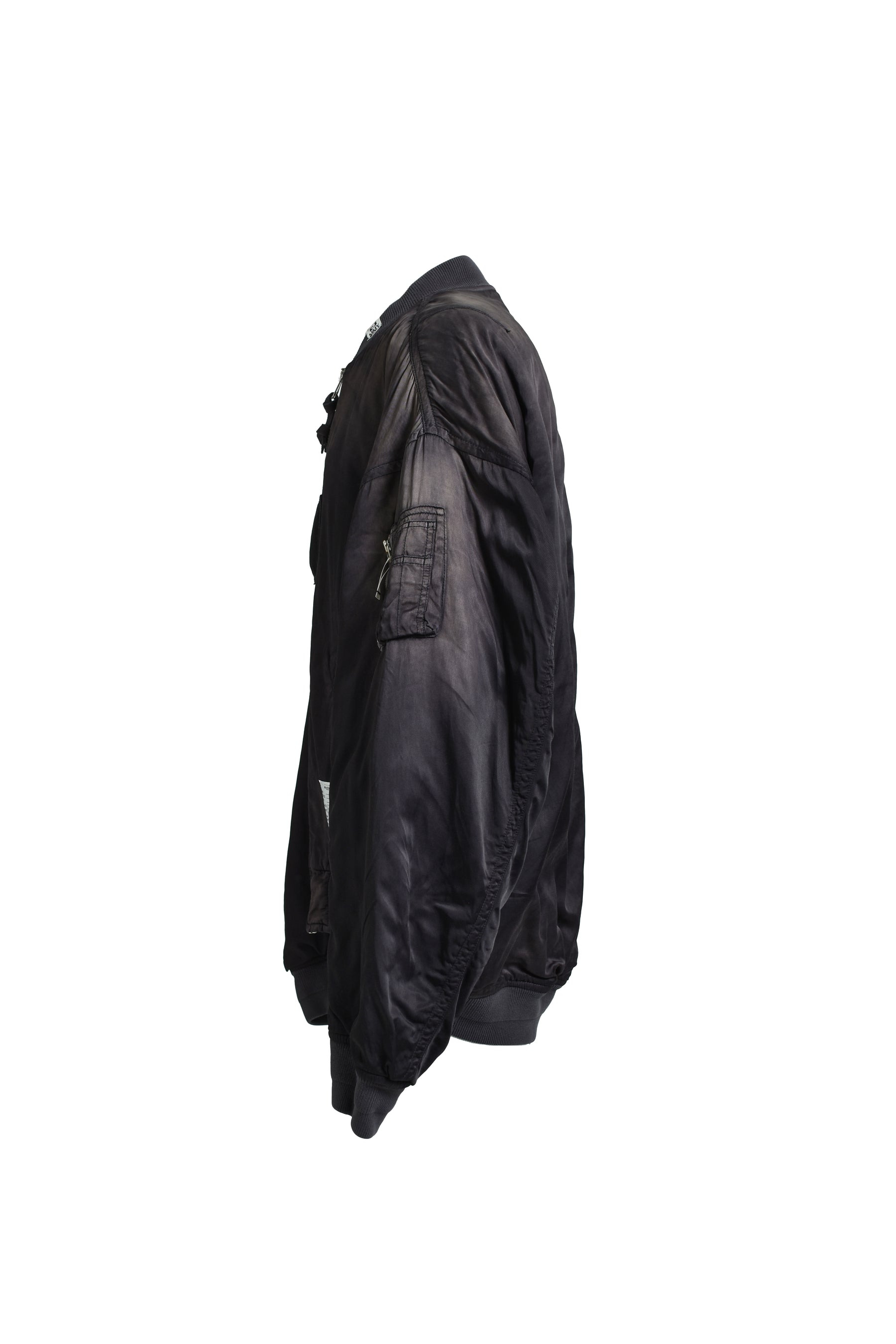 AGED FLIGHT JACKET / BLK - 3