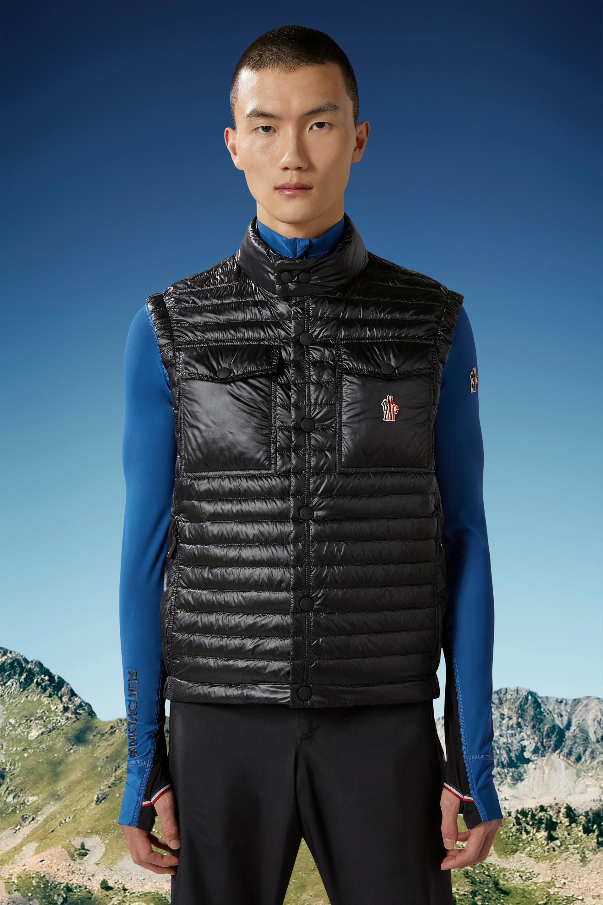 Moncler Grenoble Ollon Down Vest | REVERSIBLE