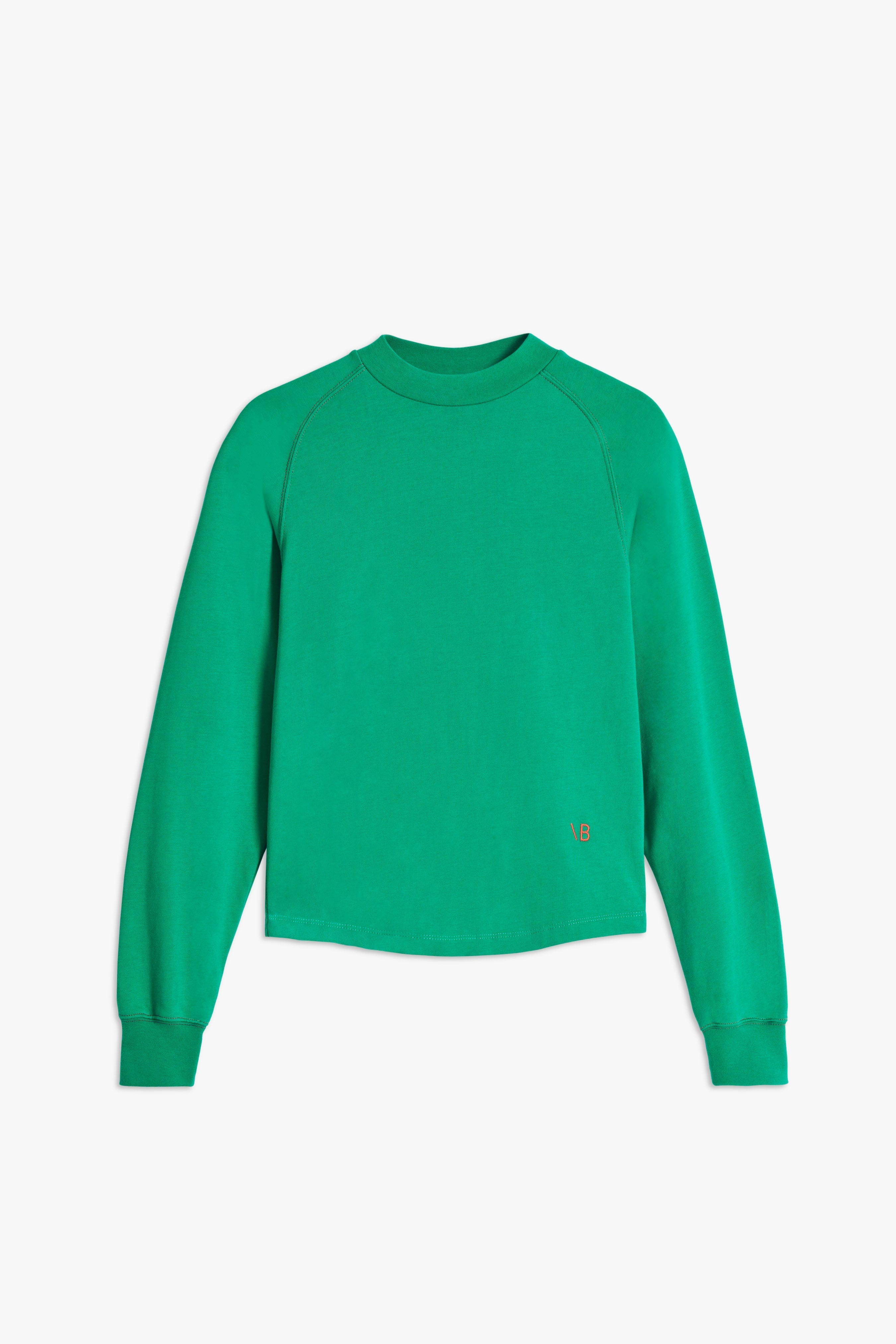 Long Sleeve Sweatshirt in Green - 1