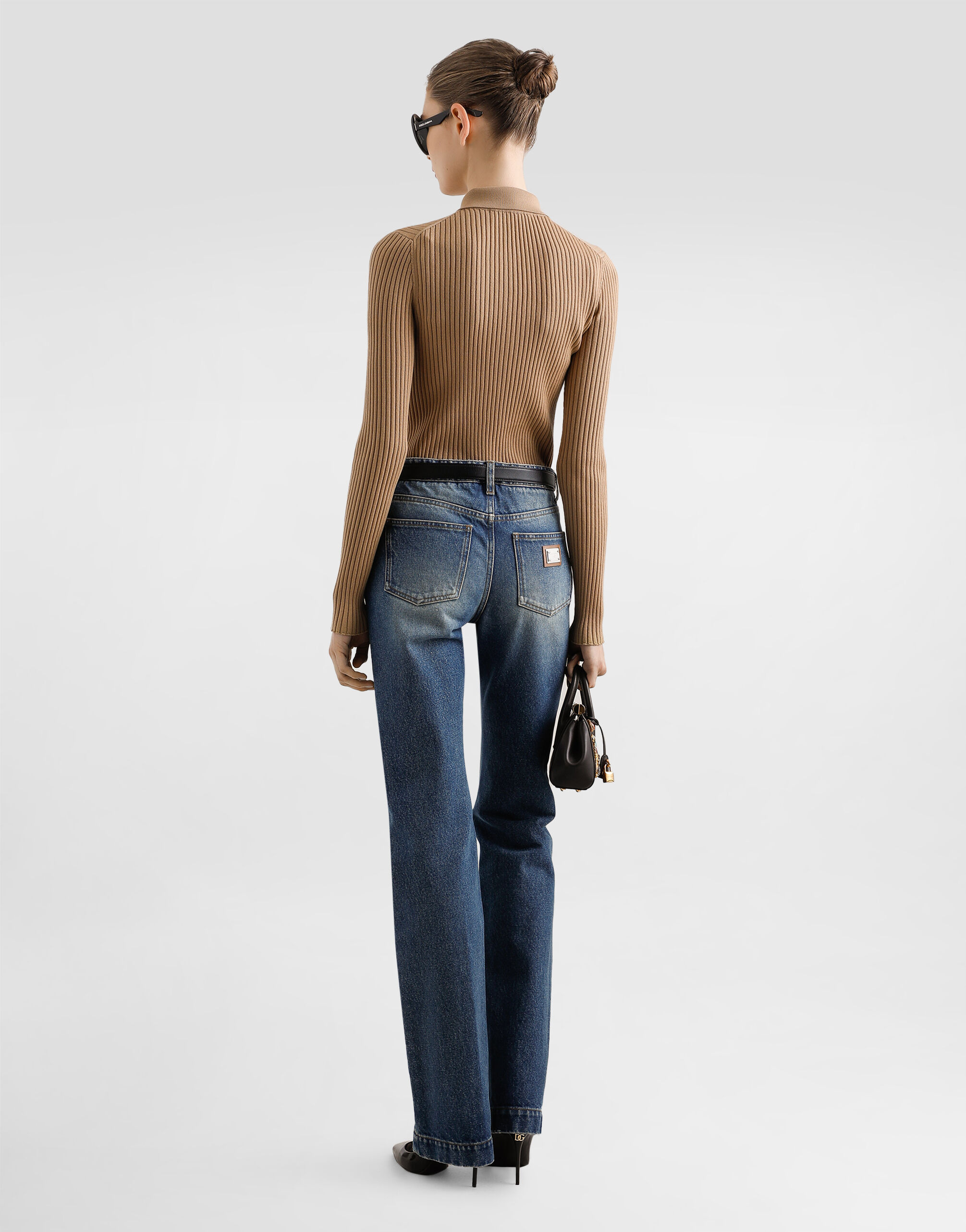 Ribbed wool pullover - 5