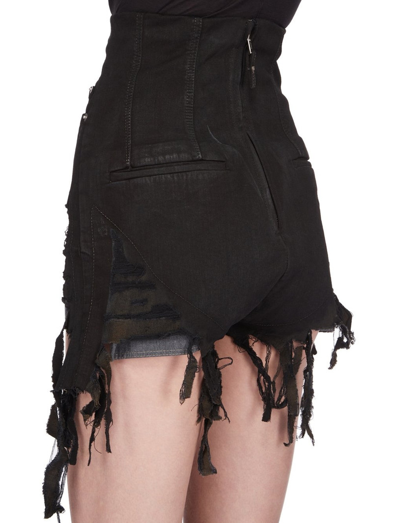 Rick Owens DRKSHDW Cutoff Denim Shorts 5