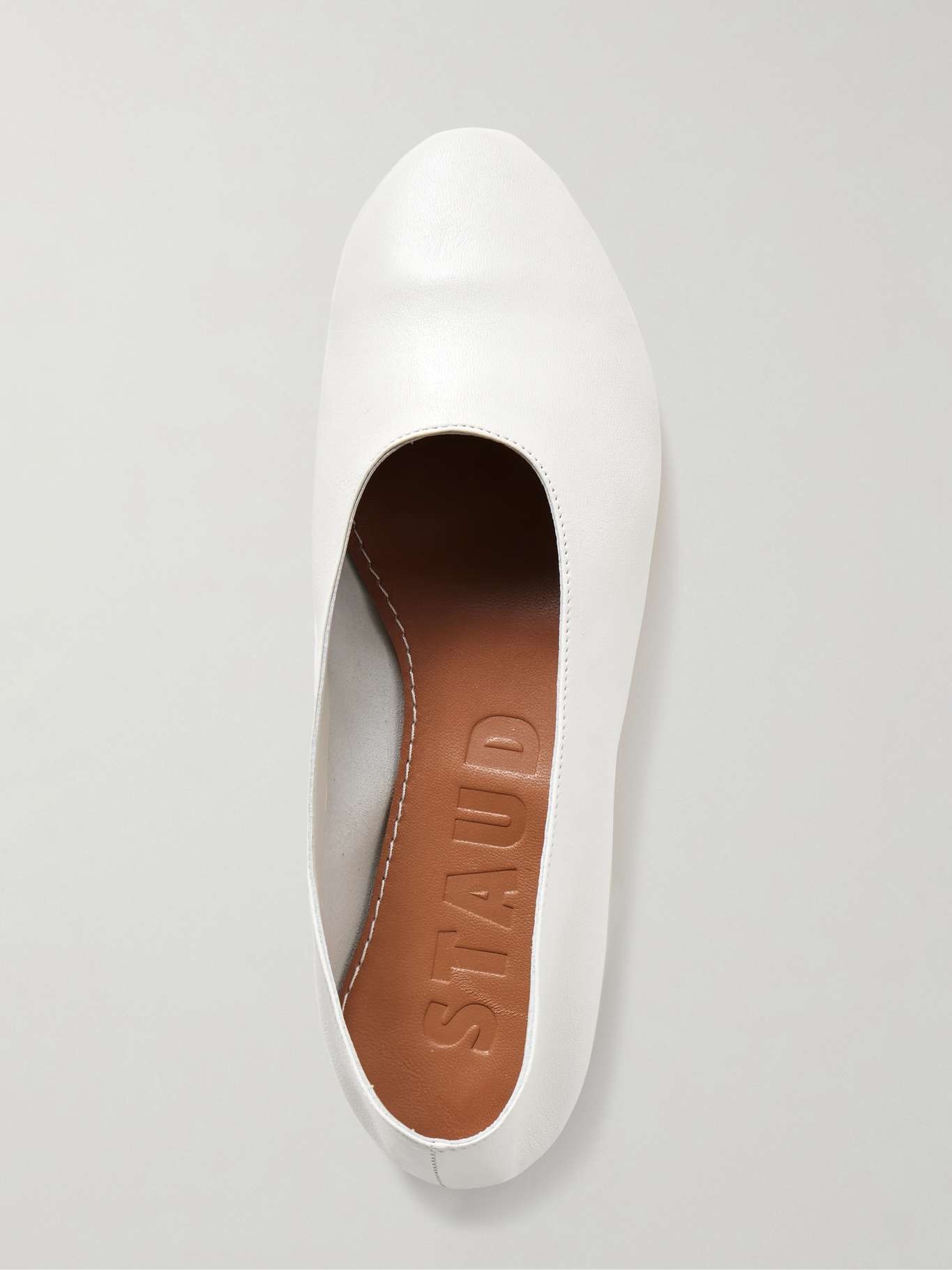 Alba leather ballet flats - 5