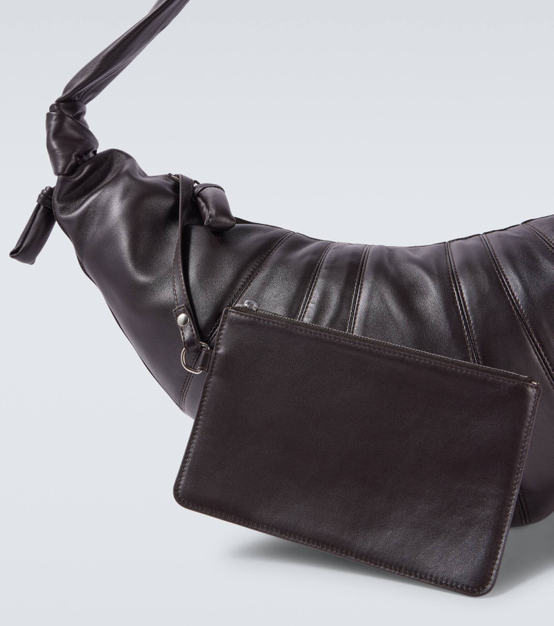 Lemaire Croissant Large leather shoulder bag outlook