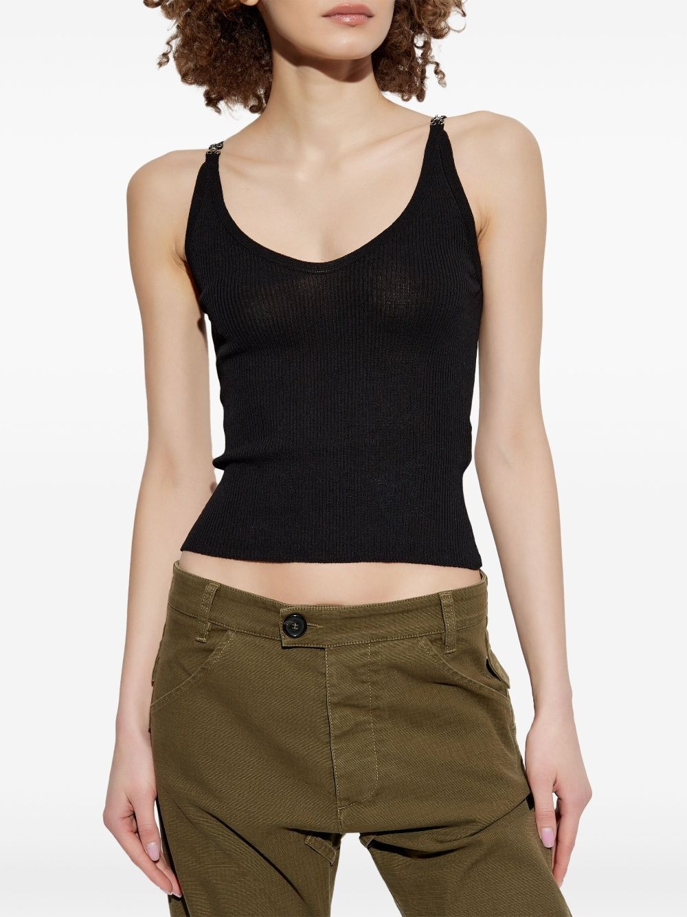 hook-and-eye tank top - 3