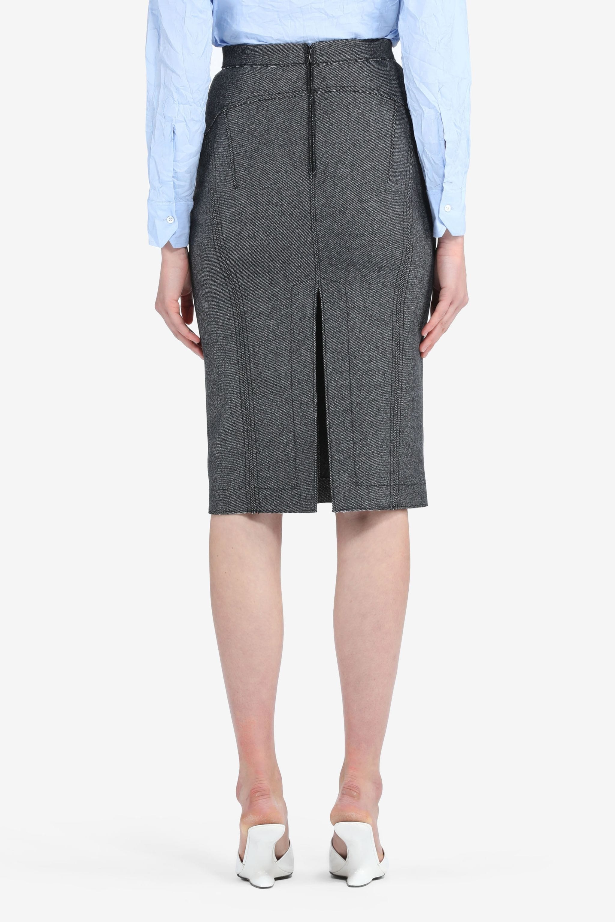 TAILORED PENCIL SKIRT - 2