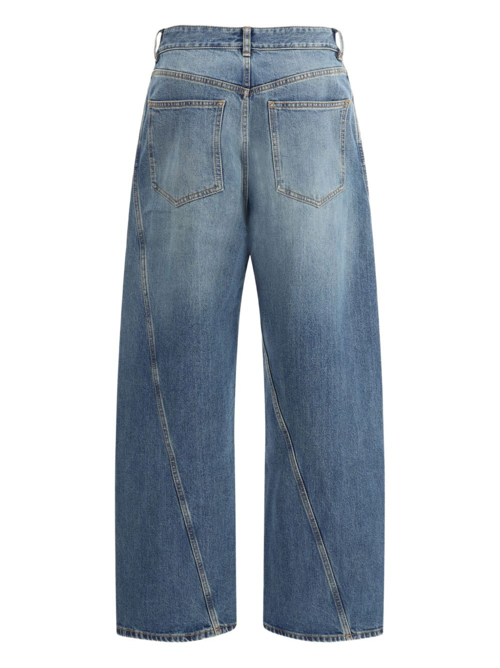 twisted seam jeans - 3