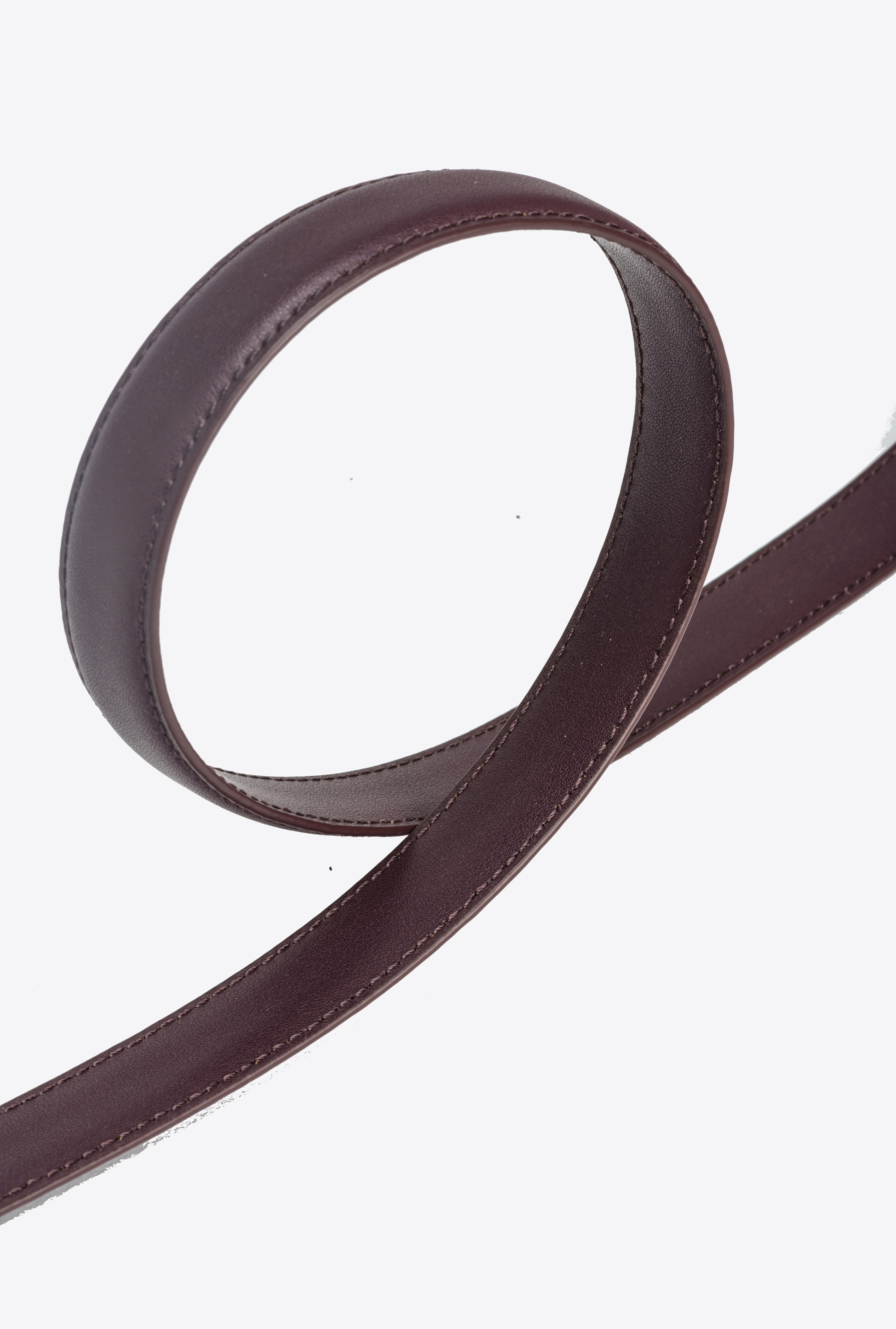 LOVE BIRDS THIN LEATHER BELT 2CM - 4