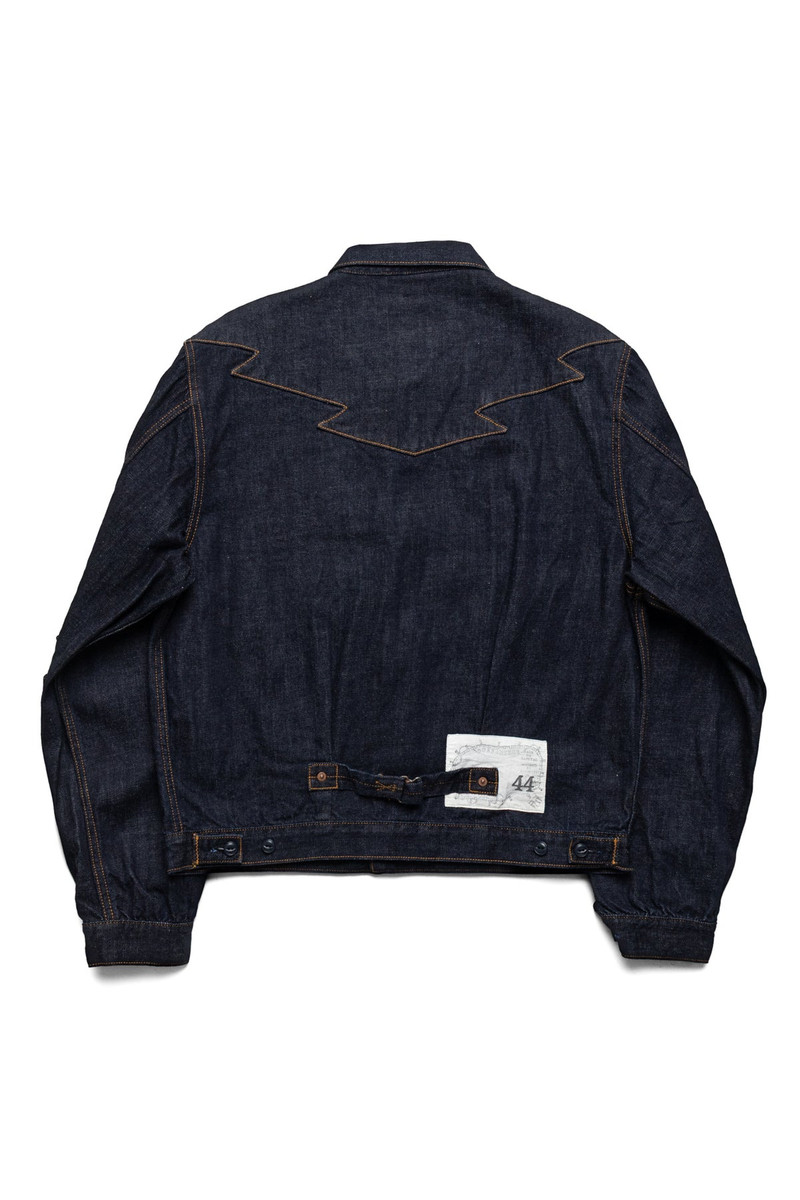 Kapital 12oz Denim Santo Domingo Thunderbird JKT - Indigo outlook