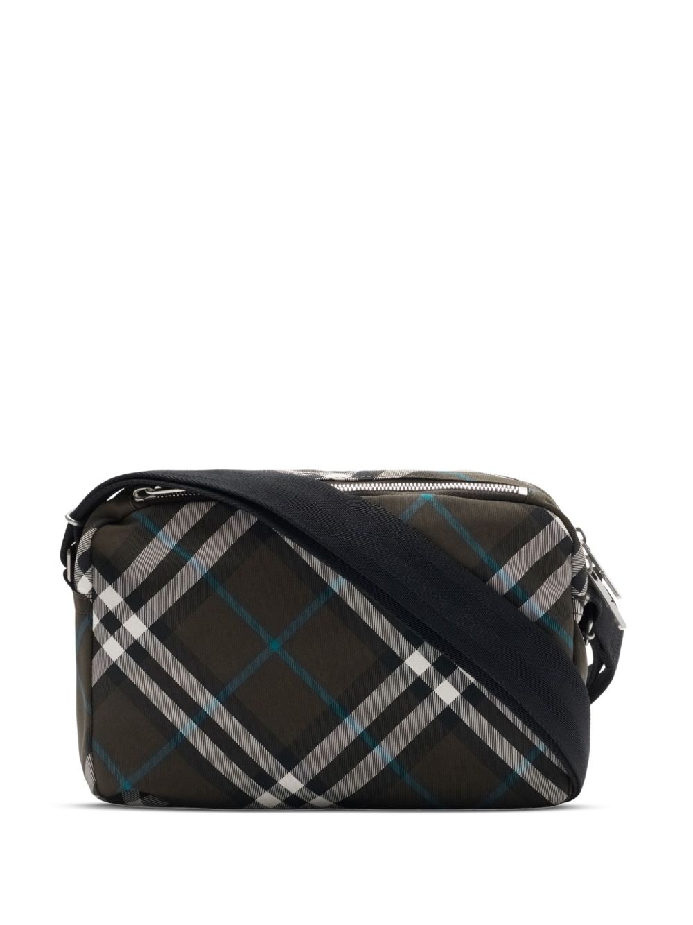 checked messenger bag - 4