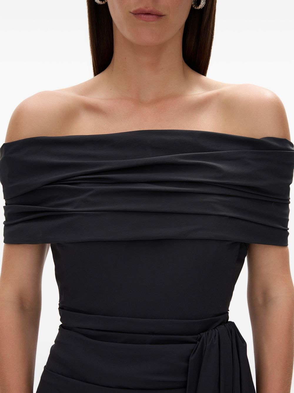 Camille draped off-shoulder top - 5