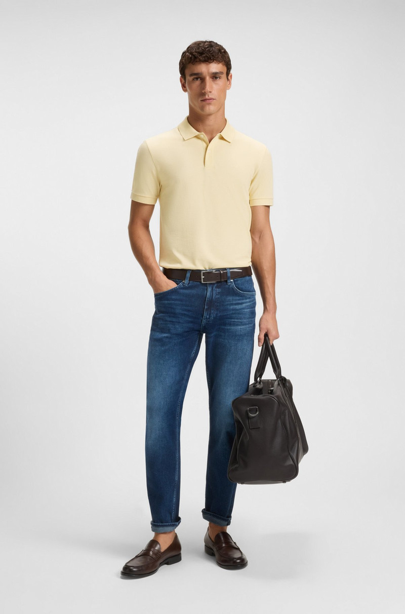 BOSS PALLAS POLO SHIRT IN COTTON PIQUÉ WITH LOGO DETAILS outlook