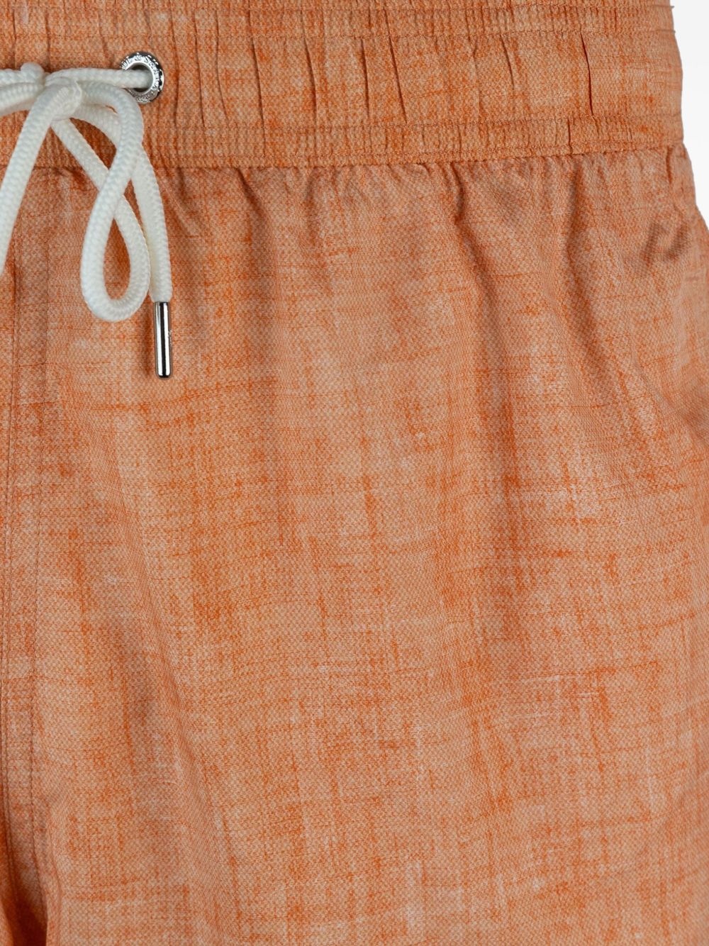 logo-plaque swim shorts - 2