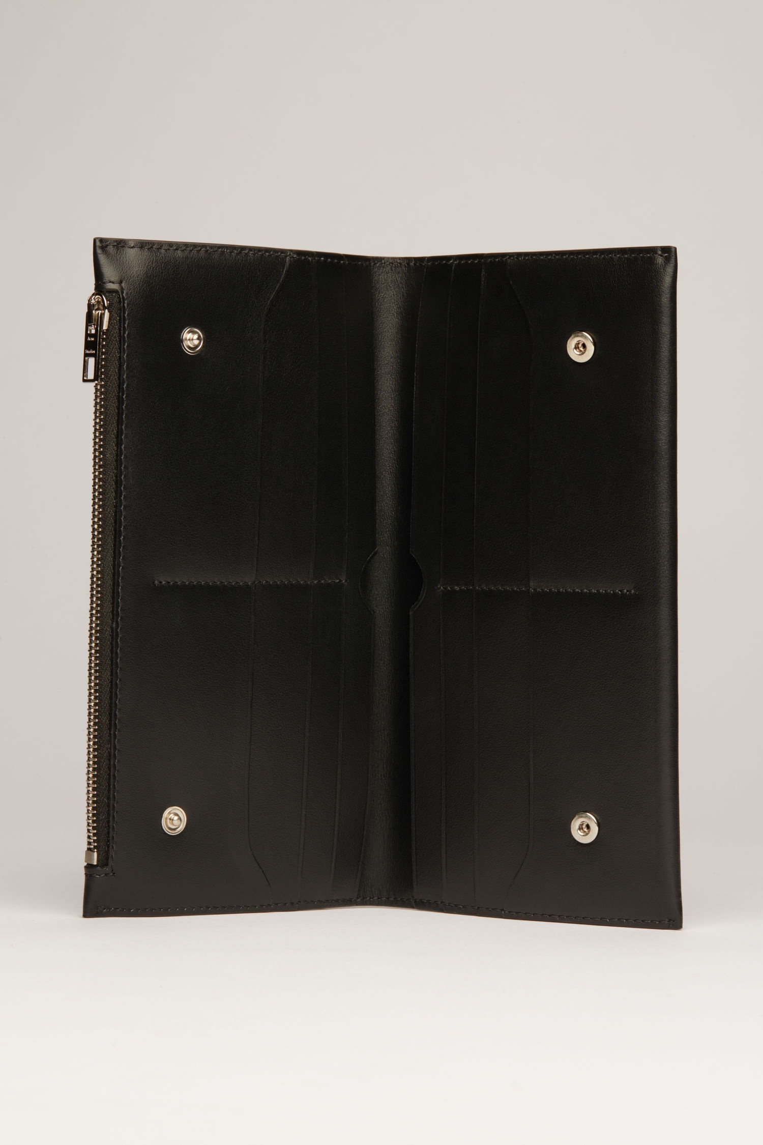 Bifold continental wallet black - 2