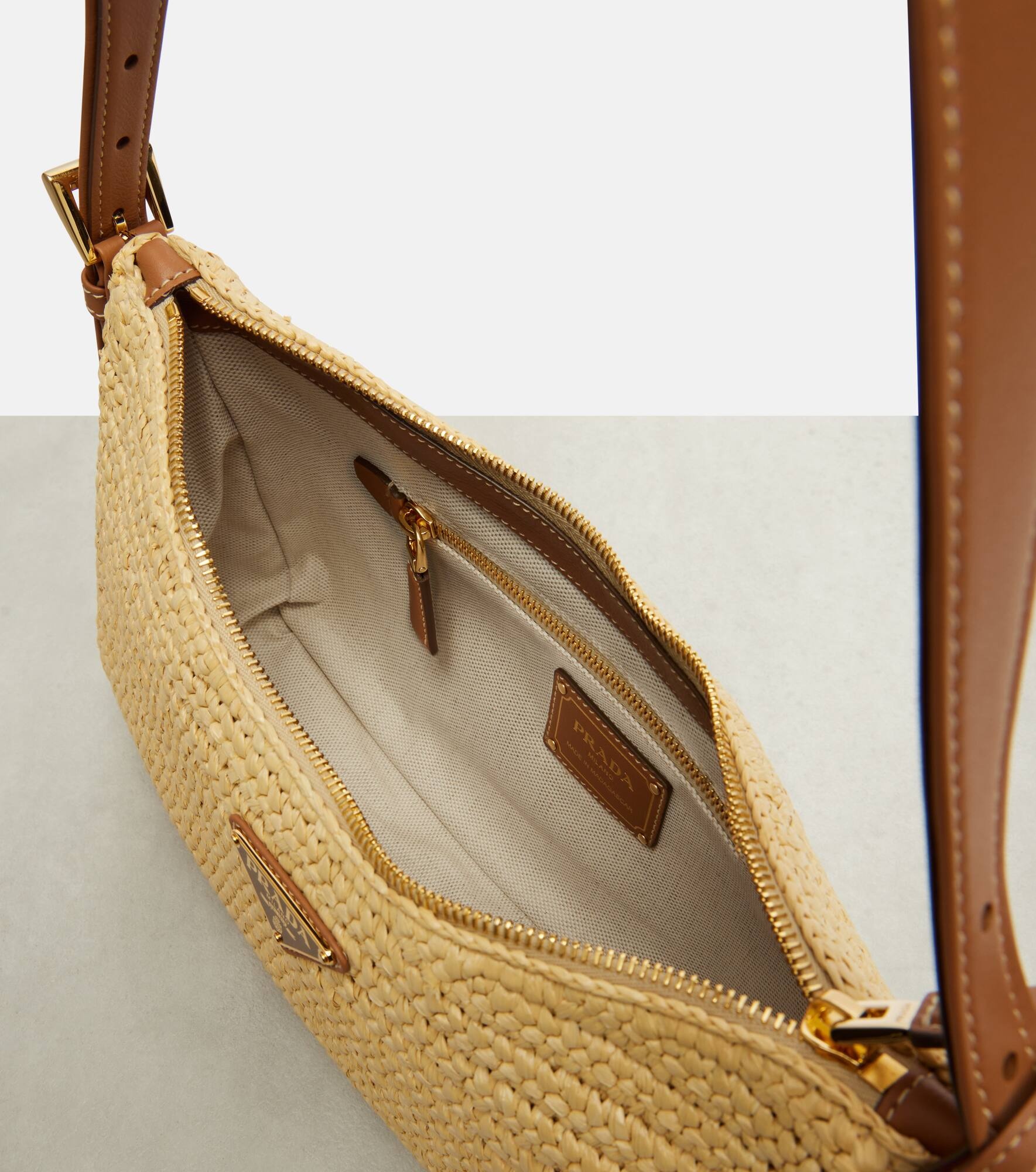 Prada Aimée Large crochet shoulder bag - 3