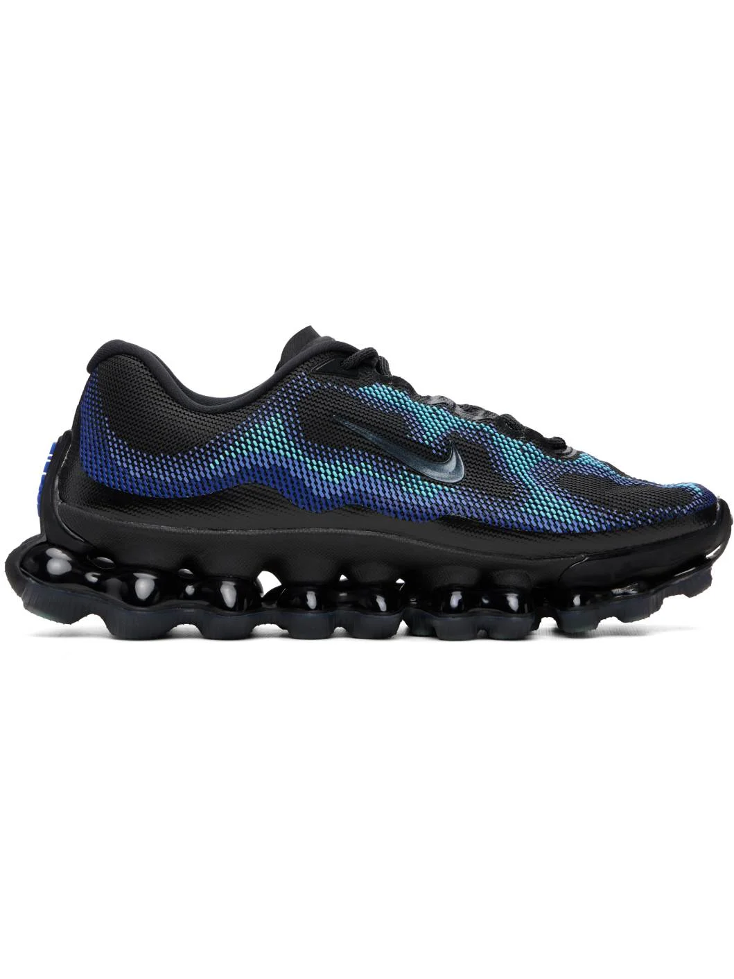Black & Blue Air Liquid Max Sneakers - 1