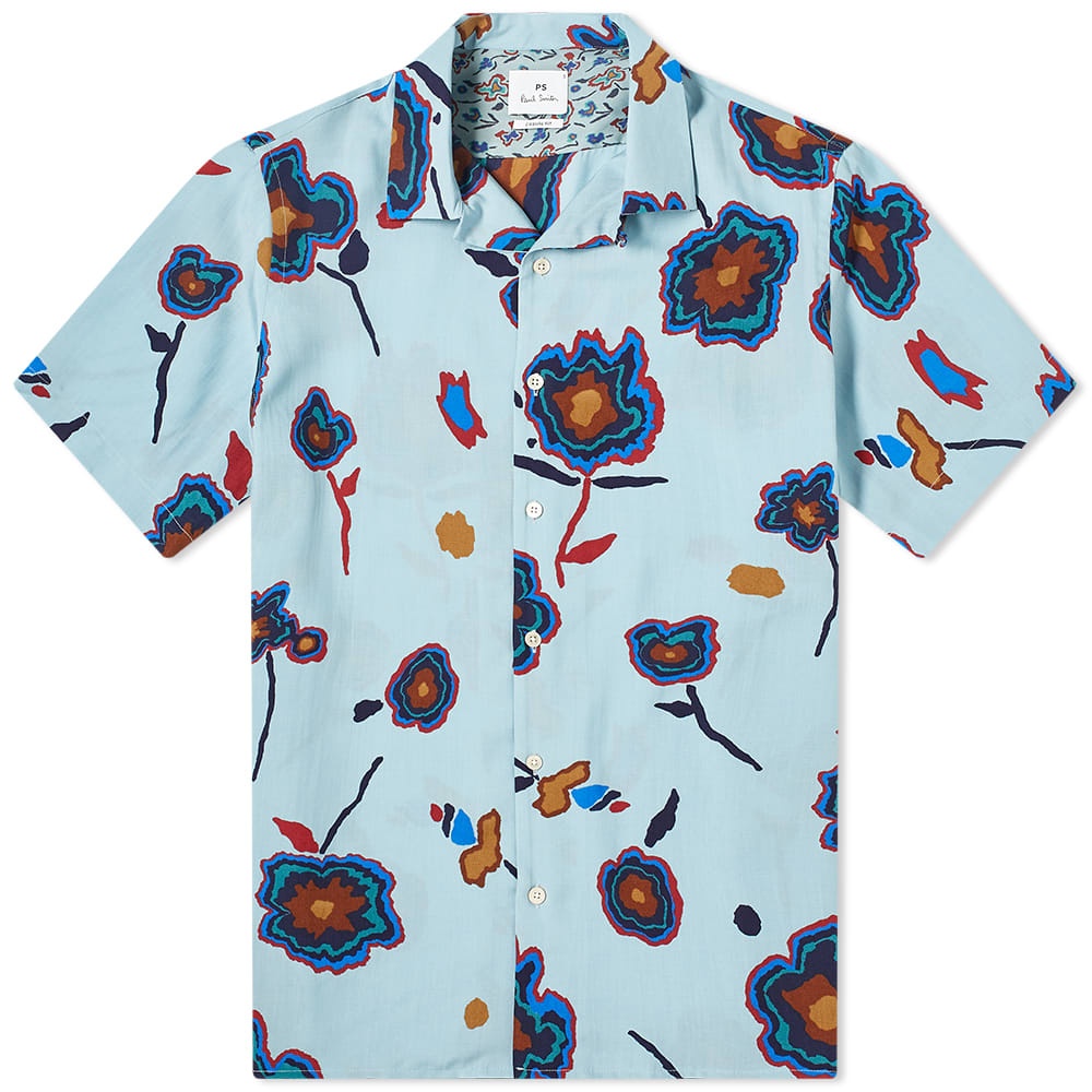 Paul Smith Heat Map Floral Vacation Shirt - 1