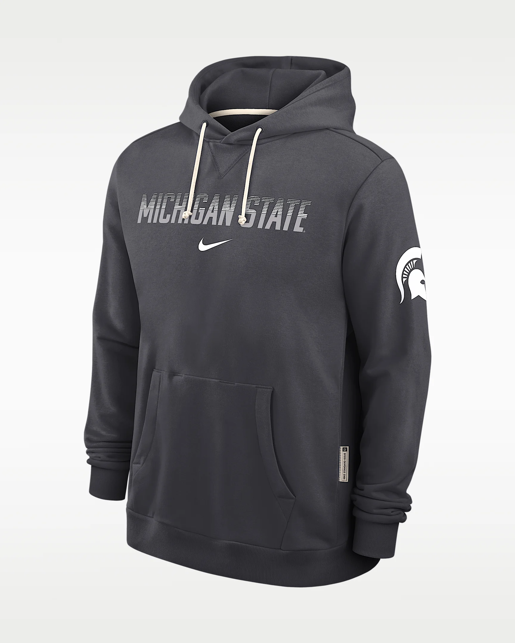 Michigan State Sideline Standard Issue Men's Nike Dri-FIT College Pullover Hoodie - 1