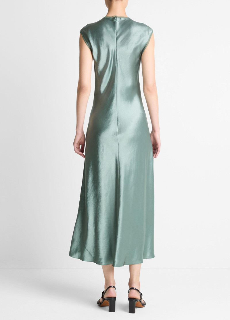 Vince Satin Cap-Sleeve Slip Dress outlook