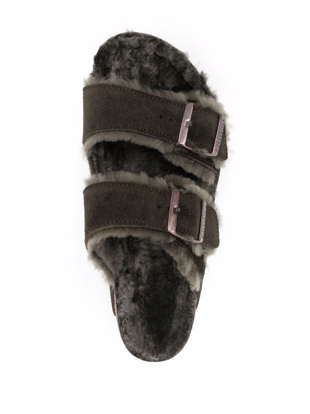 Arizona fur-lined sandals - 4